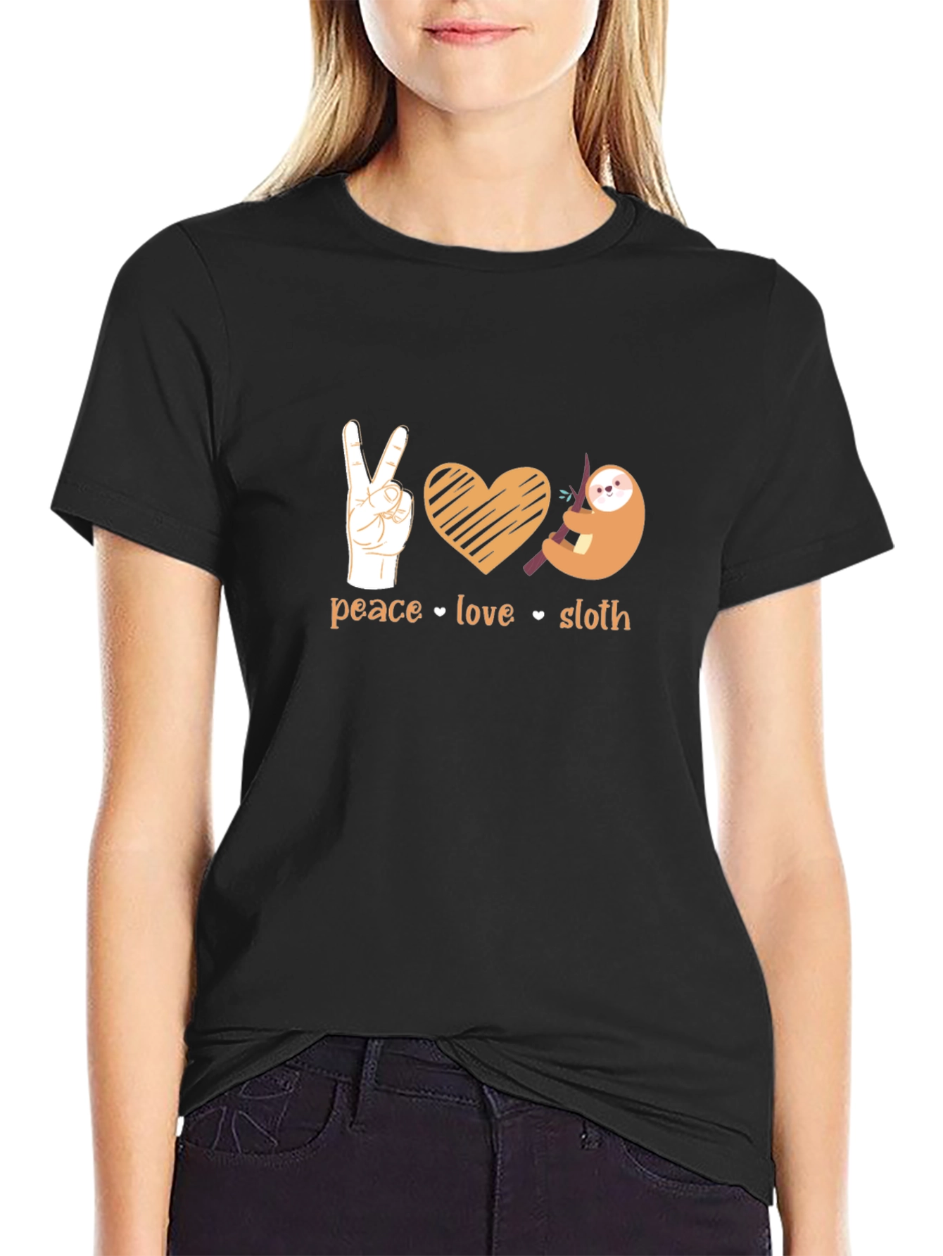Peace Love Sloth T-Shirt