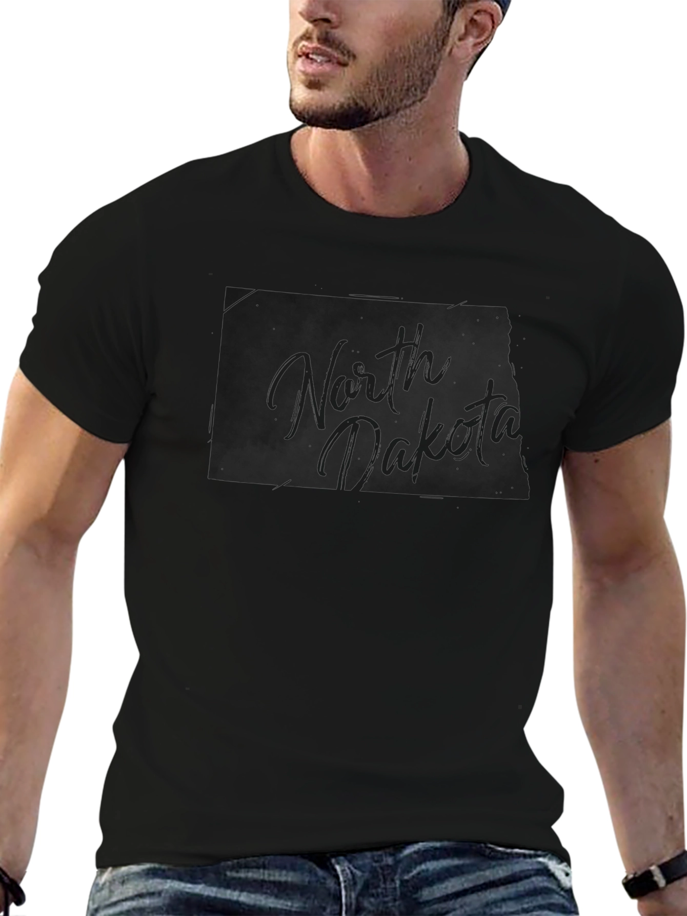 North Dakota State Pride Black T-Shirt