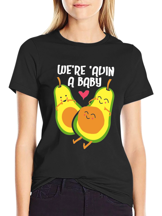 Avocado Baby Announcement T-Shirt