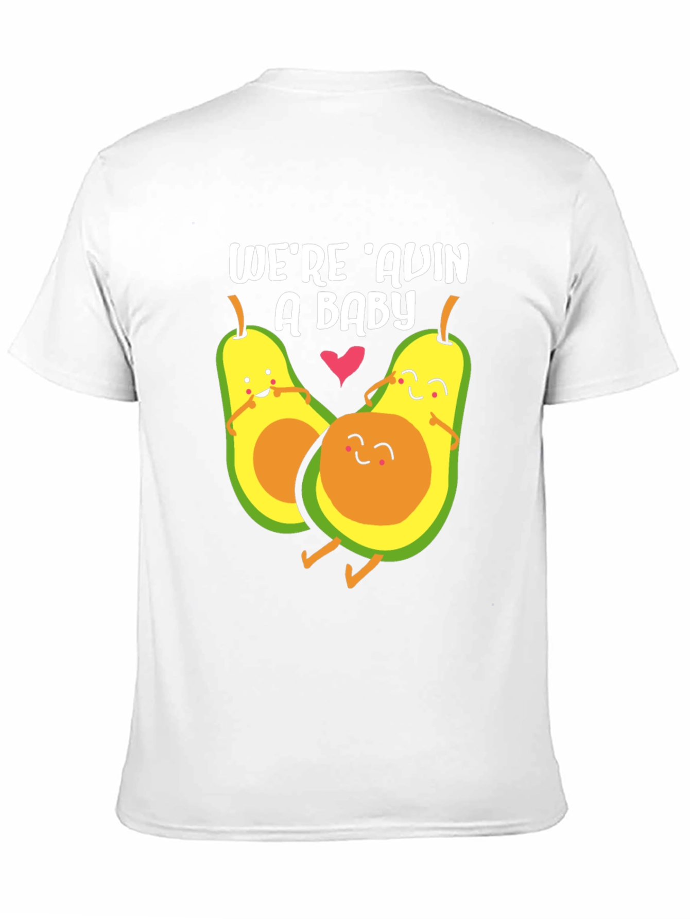 Avocado Baby Announcement T-Shirt