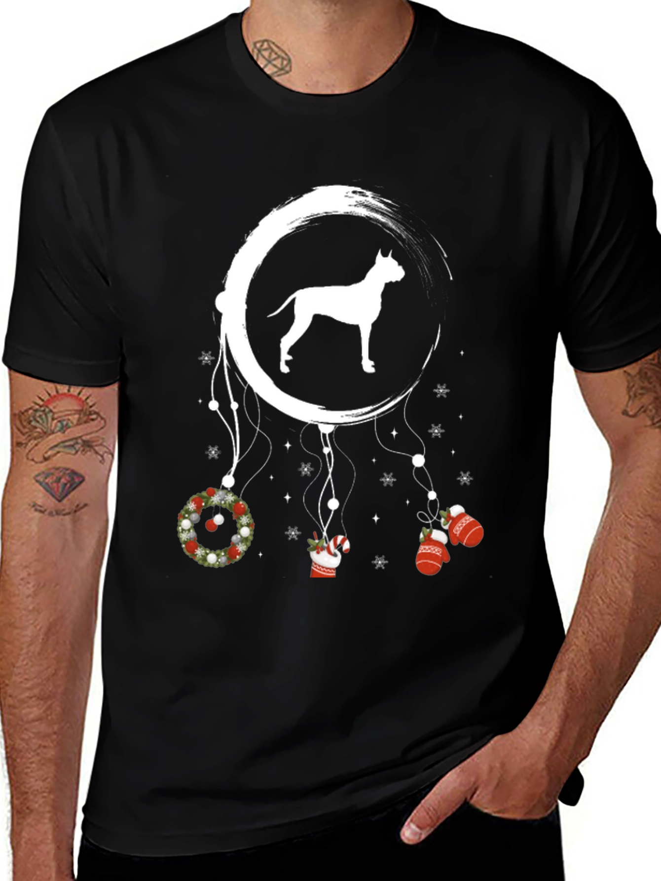 Dog Dreamcatcher Holiday T-Shirt