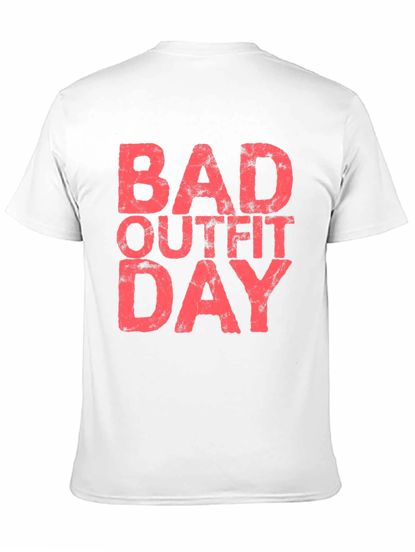 Bad Outfit Day T-Shirt - Mens Black Tee