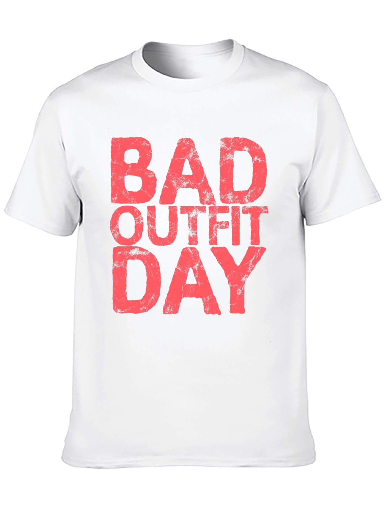 Bad Outfit Day T-Shirt - Mens Black Tee