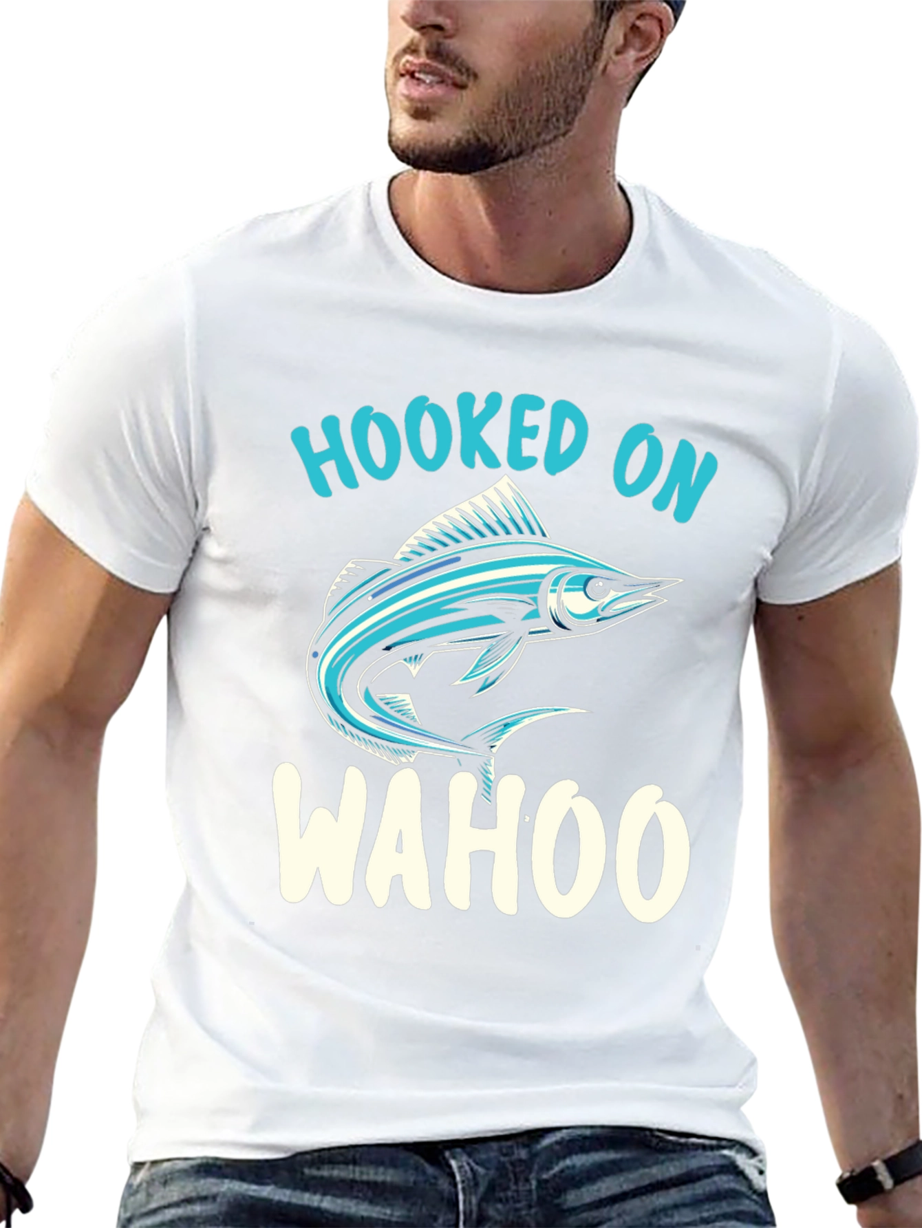 Hooked On Wahoo Graphic Tee