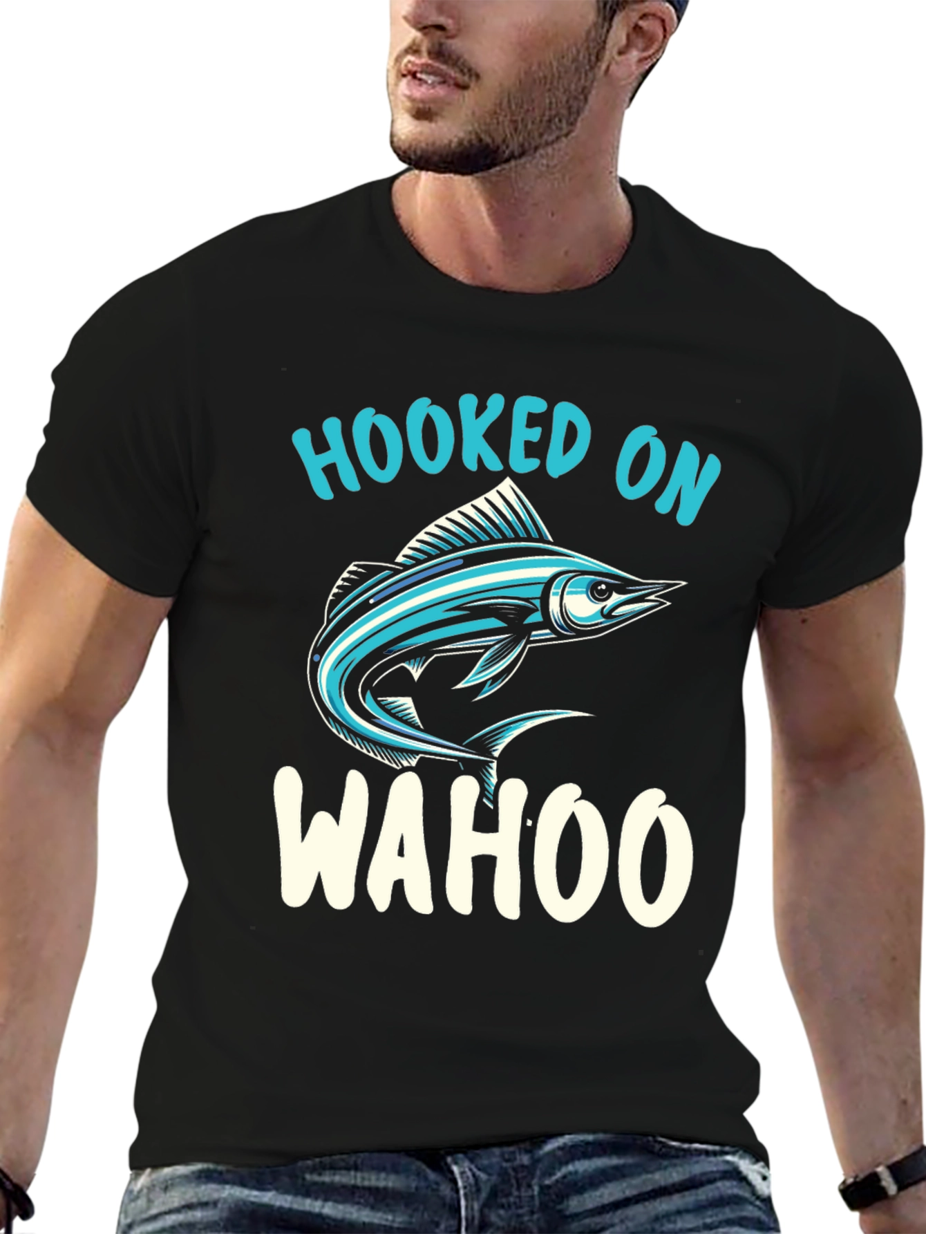 Hooked On Wahoo Graphic Tee