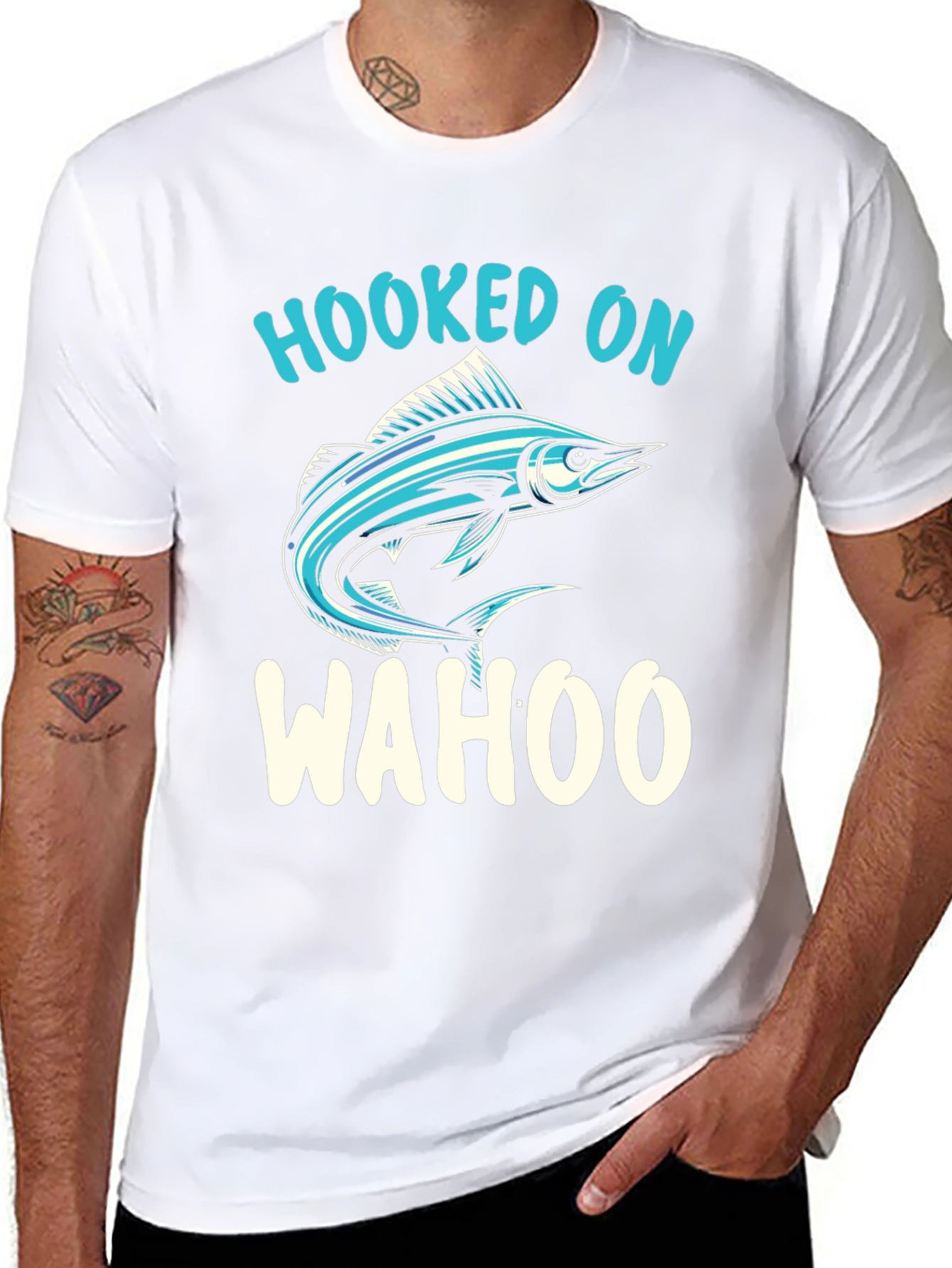 Hooked On Wahoo Graphic Tee