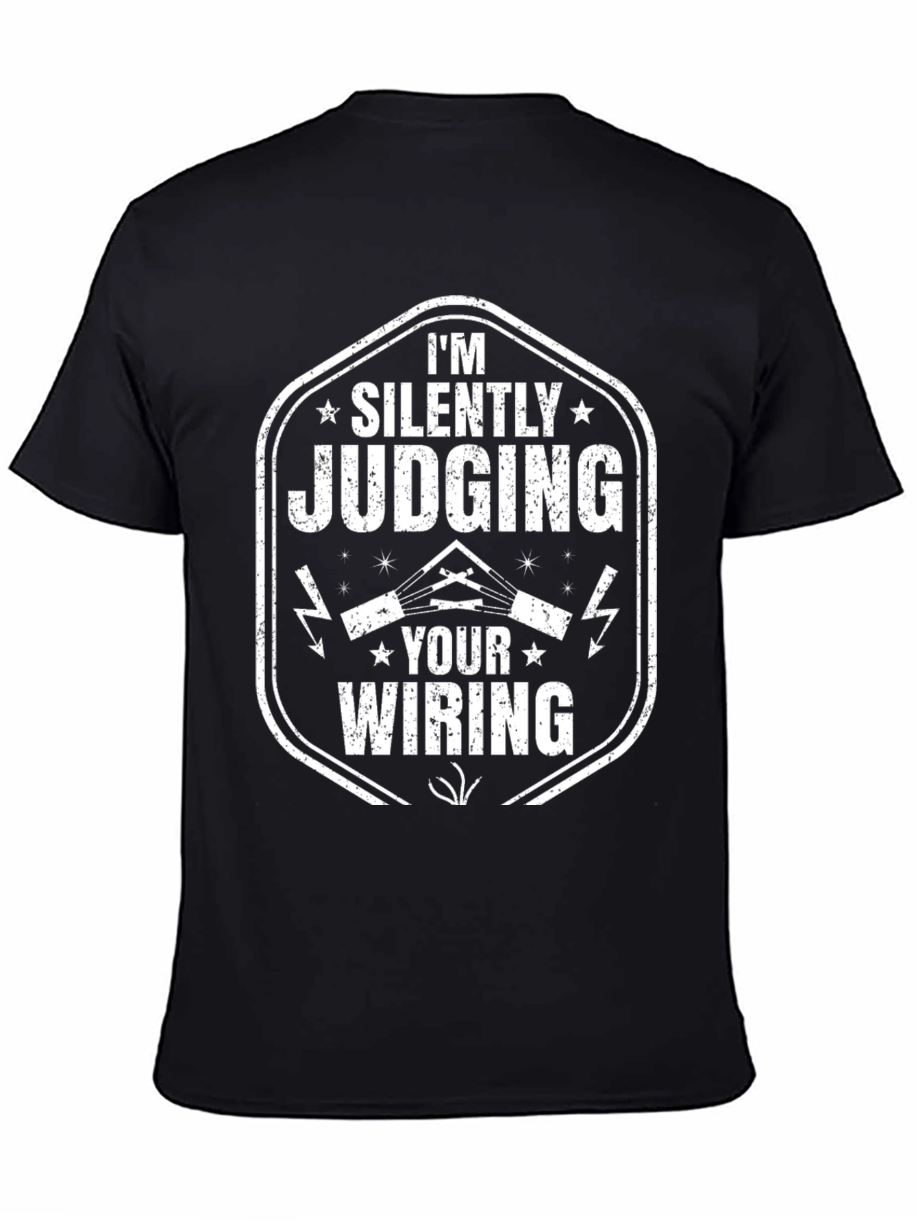 Silently Judging Your Wiring Electrician T-Shirt
