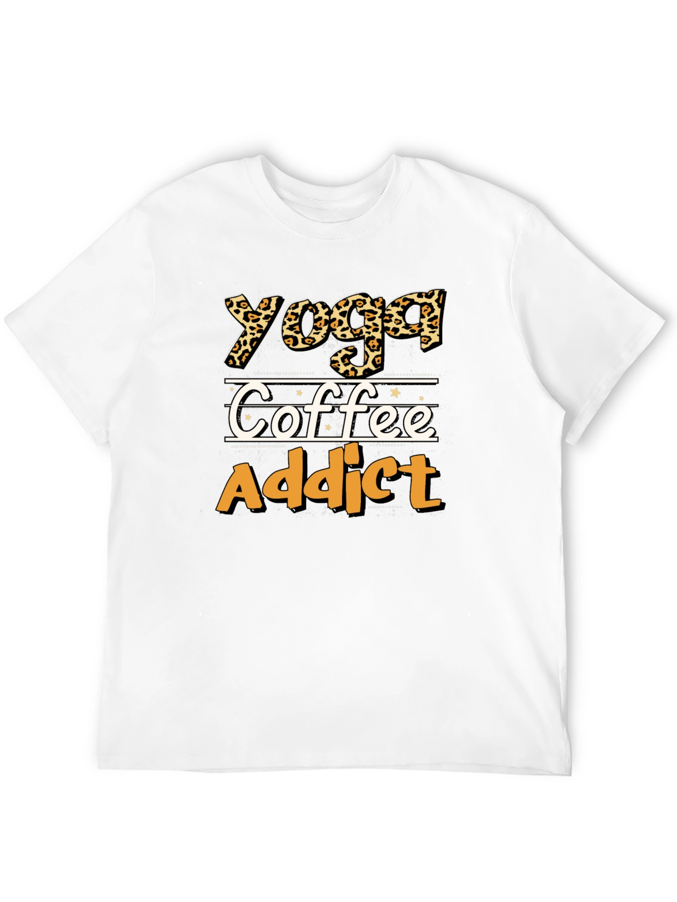 Yoga Coffee Addict Graphic Tee - Unisex