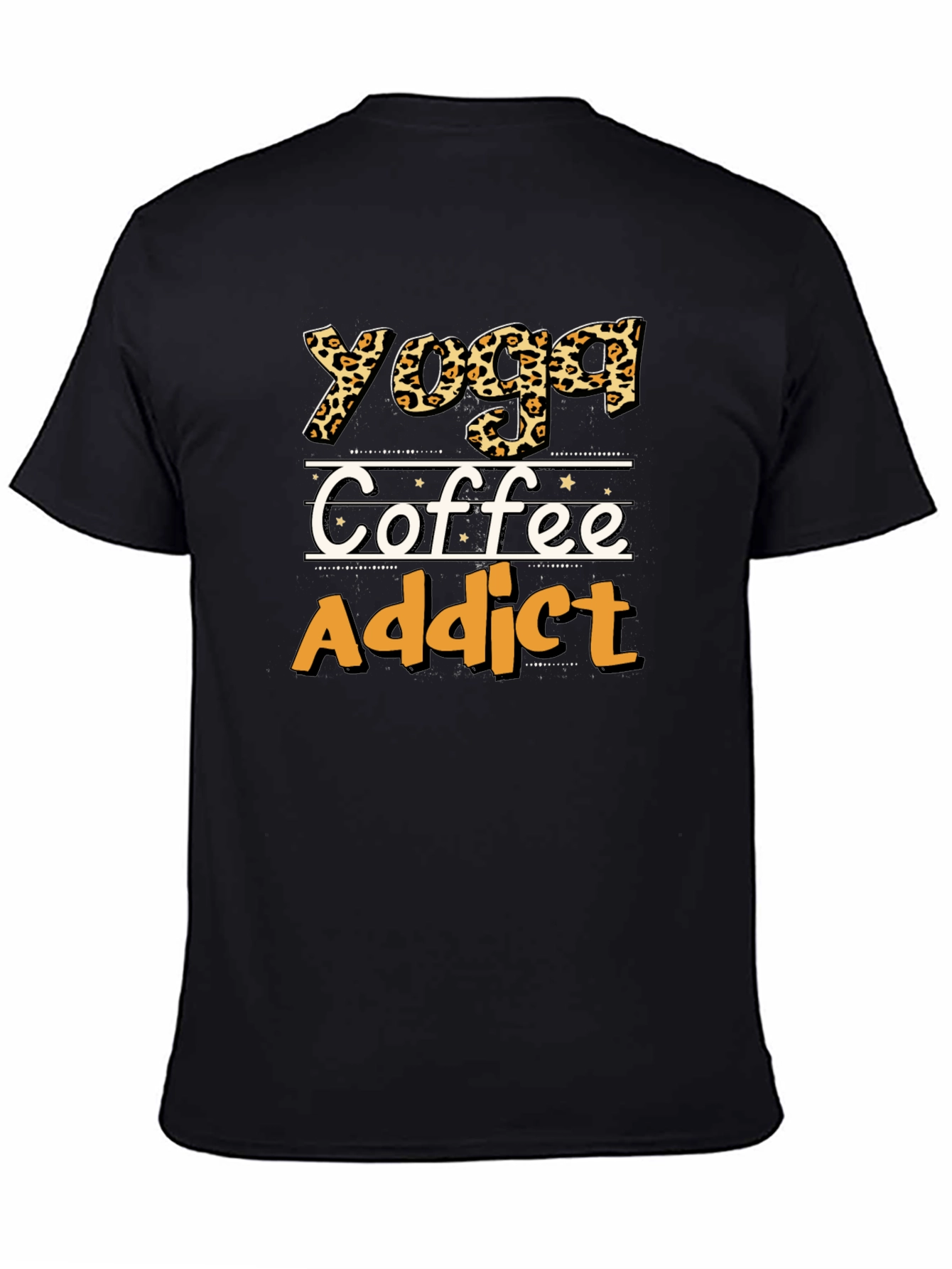 Yoga Coffee Addict Graphic Tee - Unisex