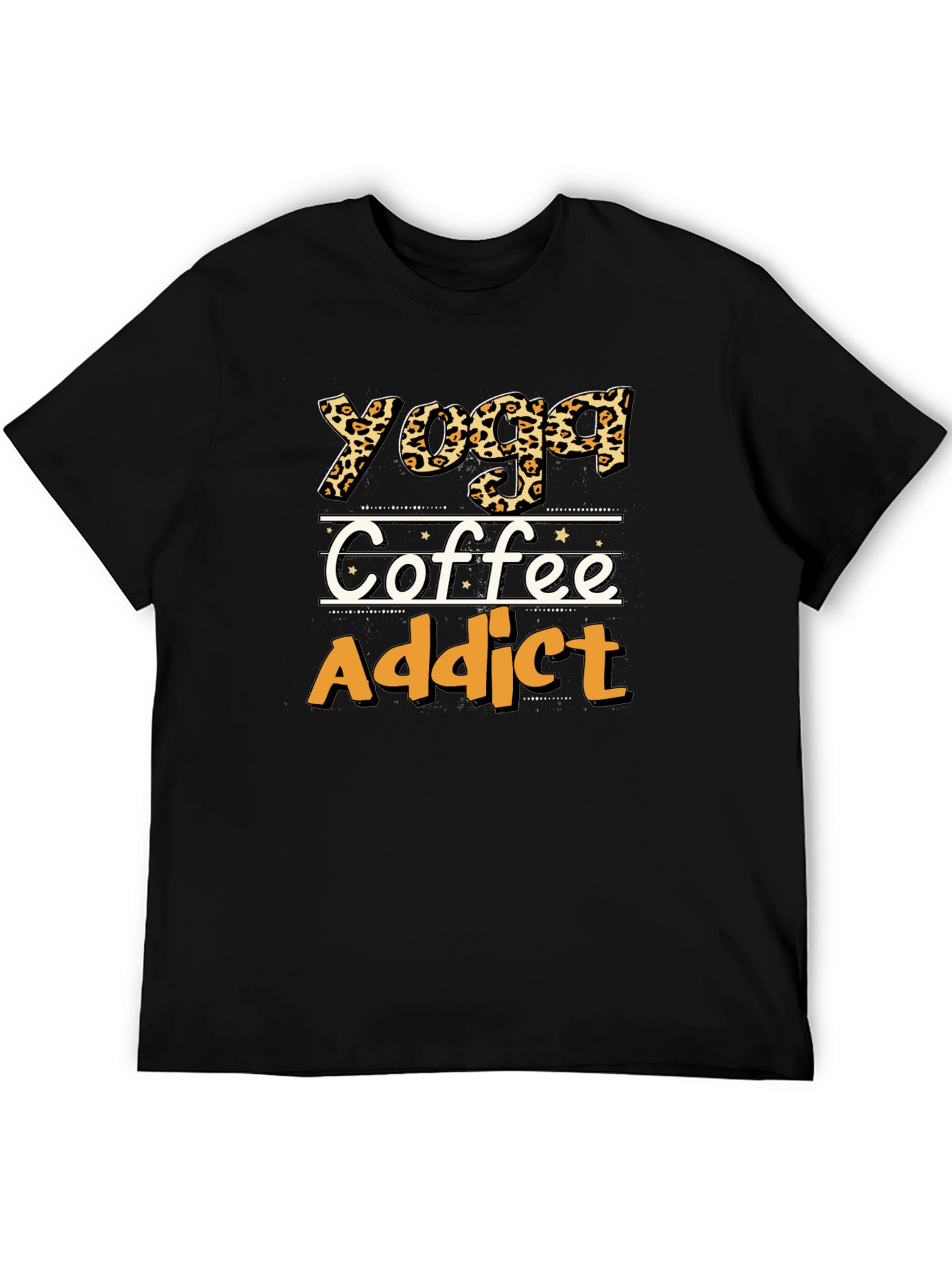Yoga Coffee Addict Graphic Tee - Unisex
