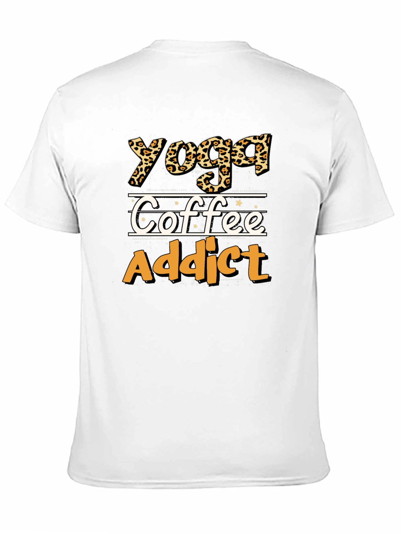 Yoga Coffee Addict Graphic Tee - Unisex