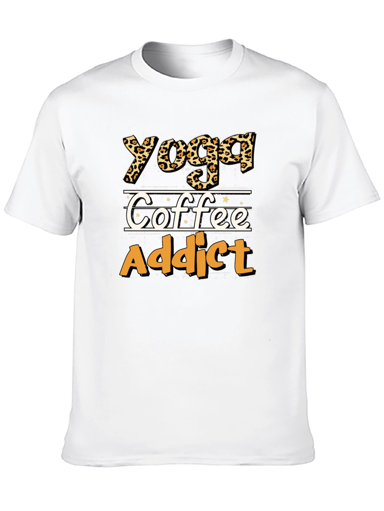 Yoga Coffee Addict Graphic Tee - Unisex