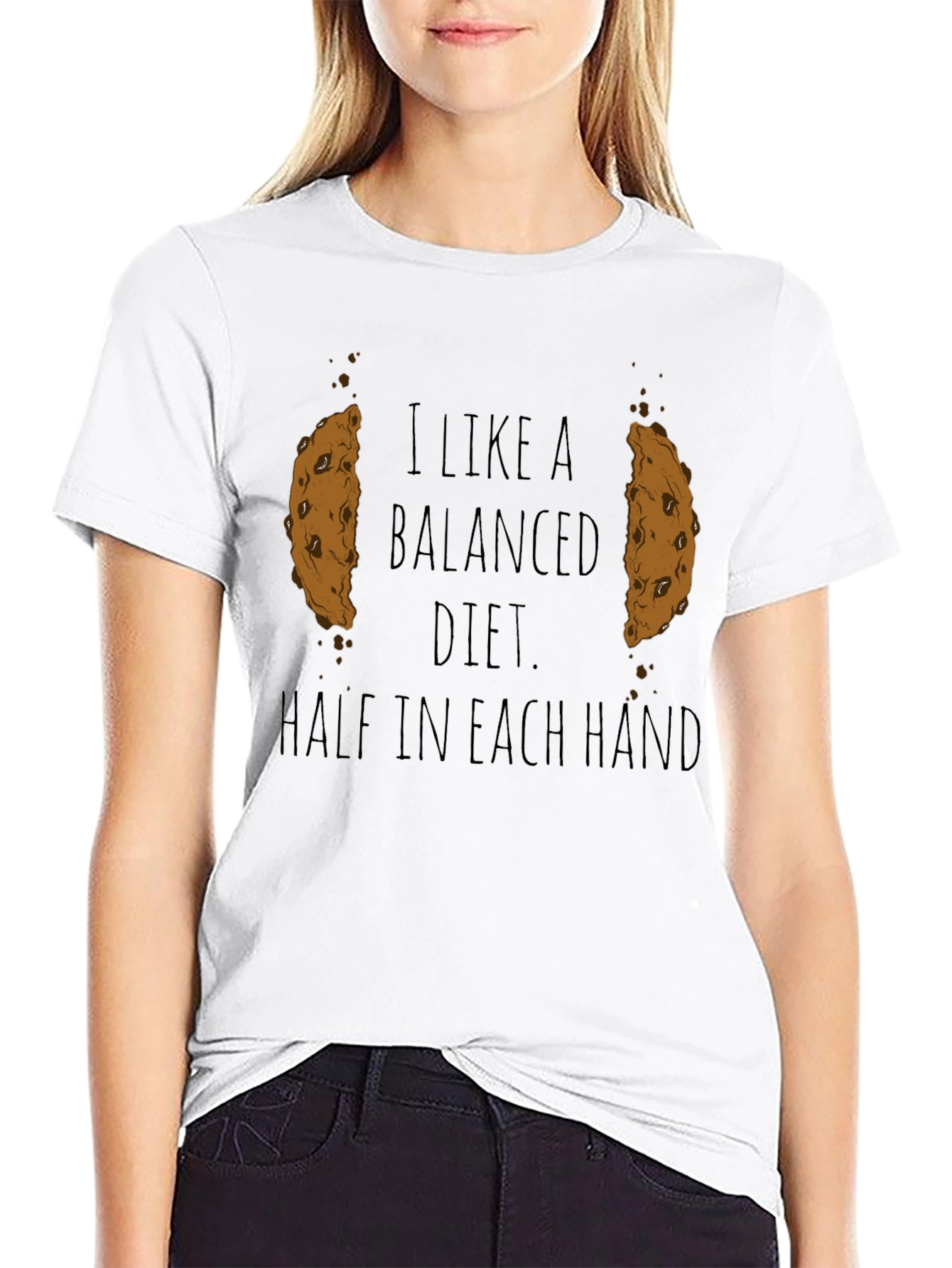 Balanced Diet Cookie Graphic Tee