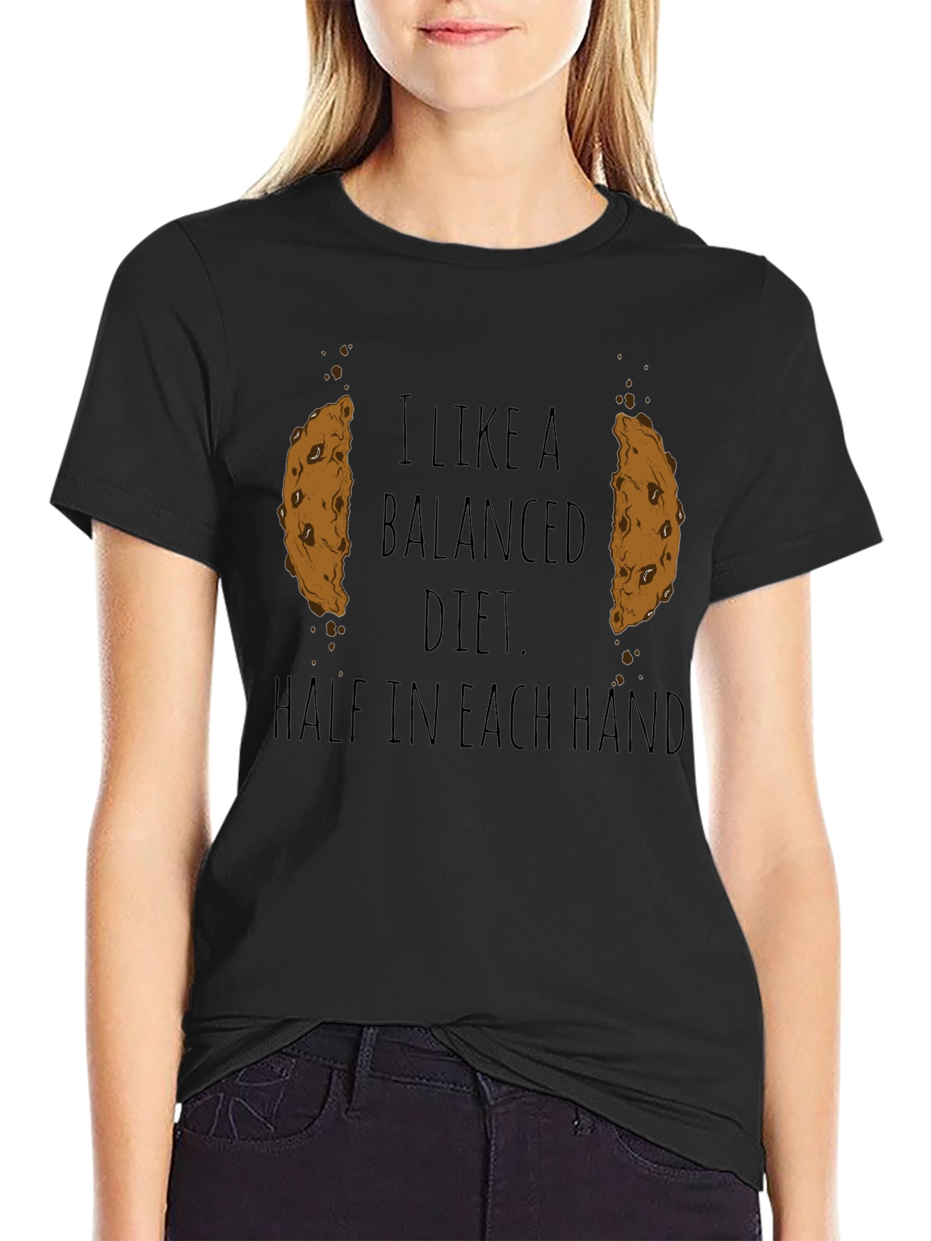 Balanced Diet Cookie Graphic Tee