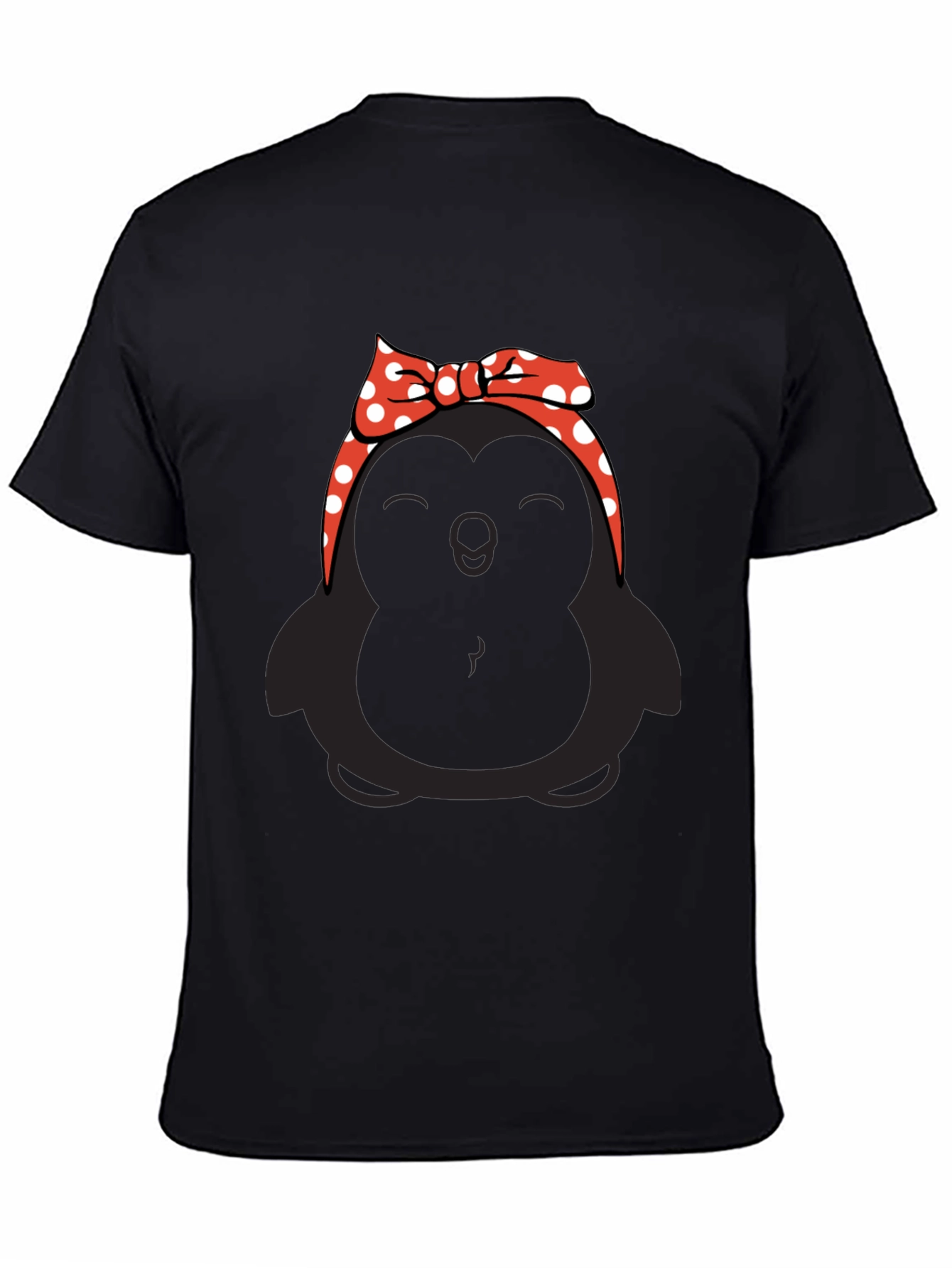 Penguin Headband Graphic Tee