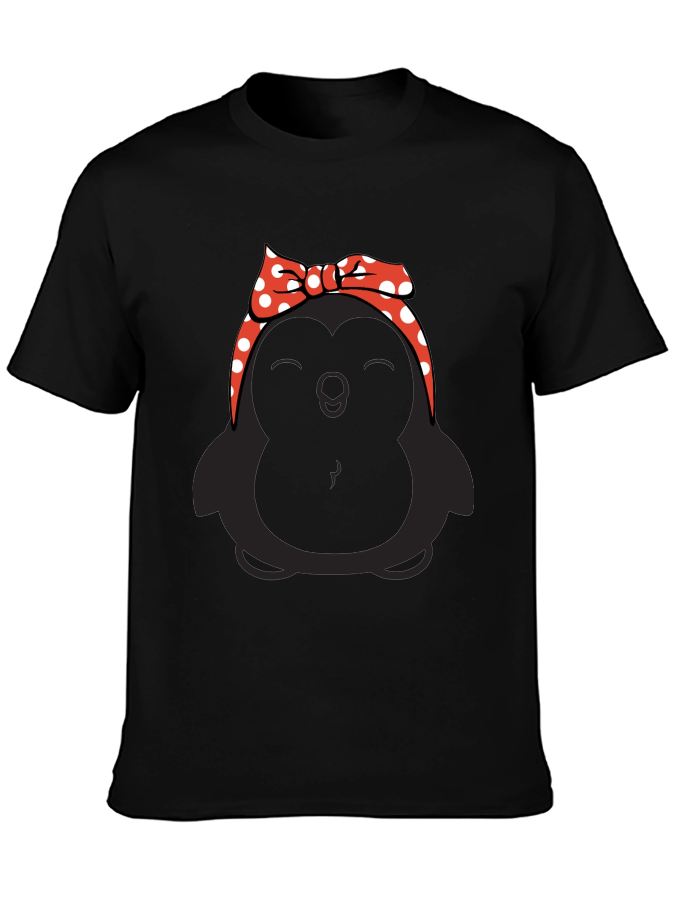 Penguin Headband Graphic Tee