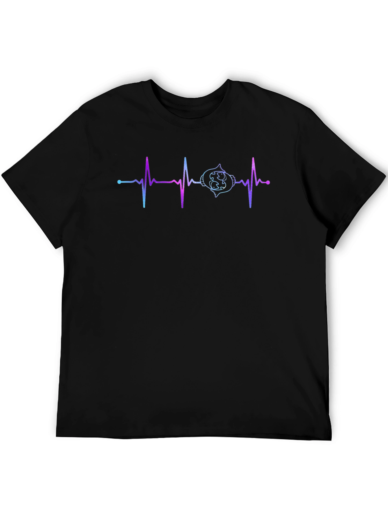 Heartbeat Gamer T-Shirt - Black Cotton Tee
