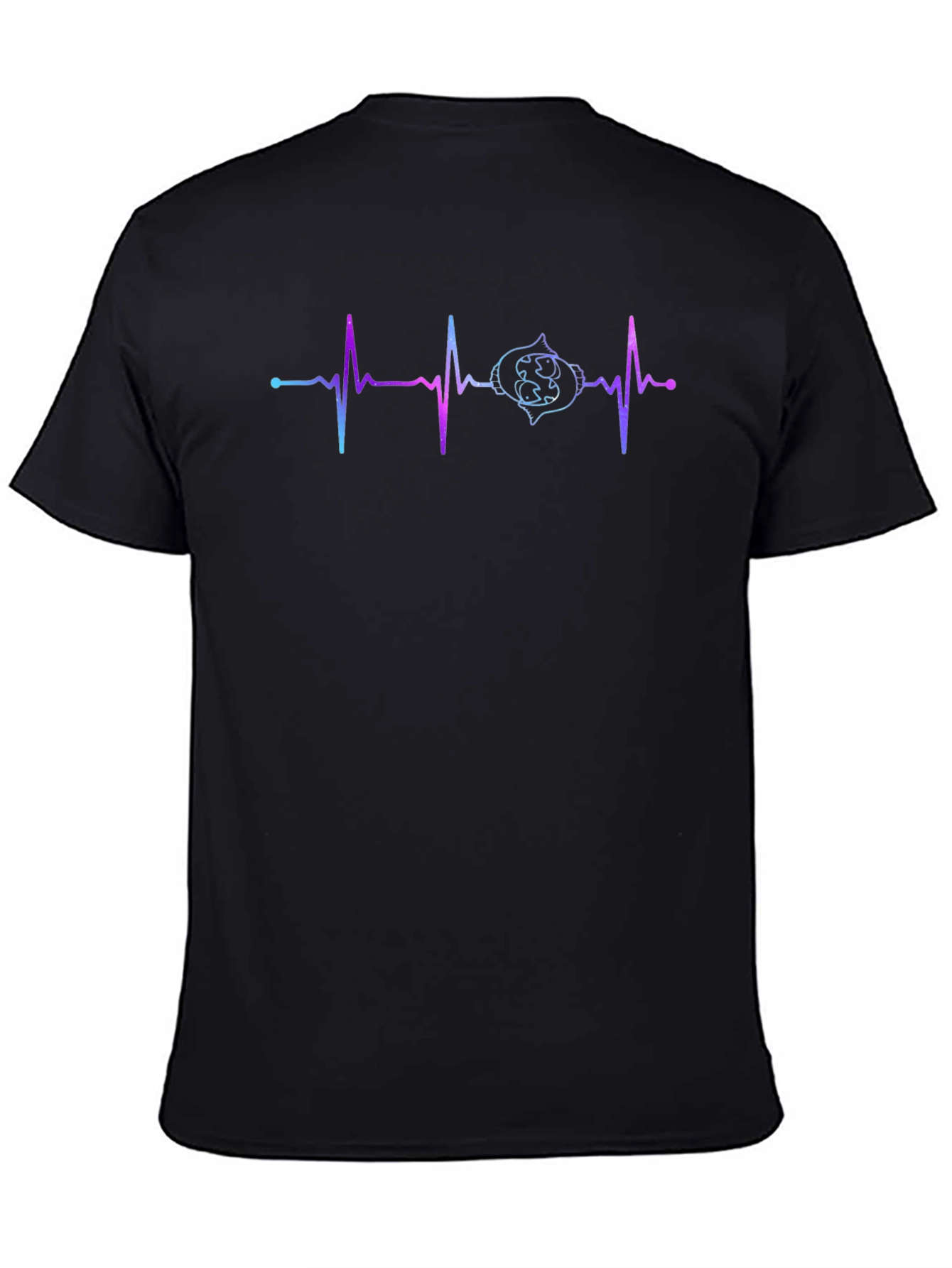 Heartbeat Gamer T-Shirt - Black Cotton Tee