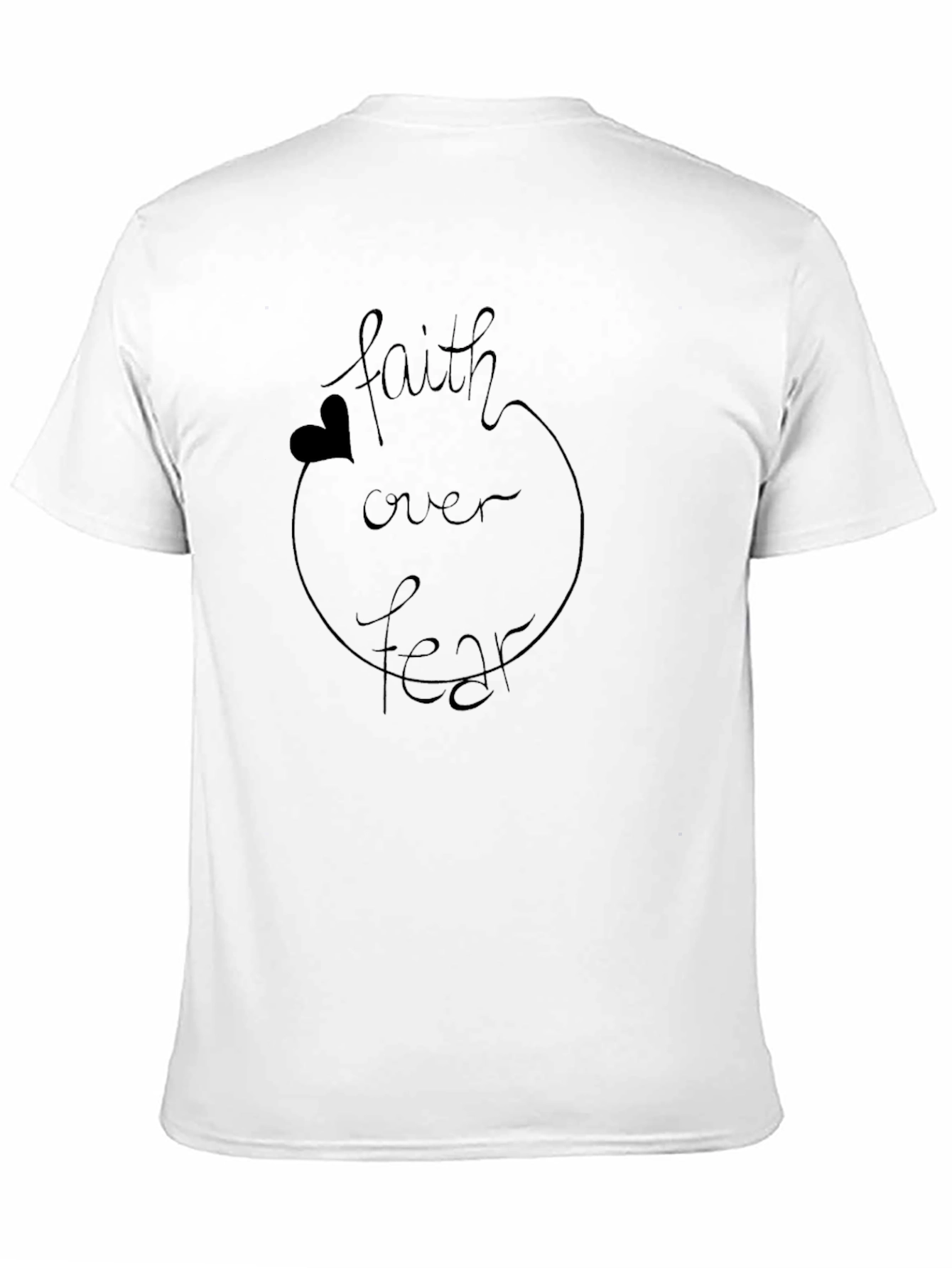 Faith Over Fear T-Shirt - Christian Inspiration Tee