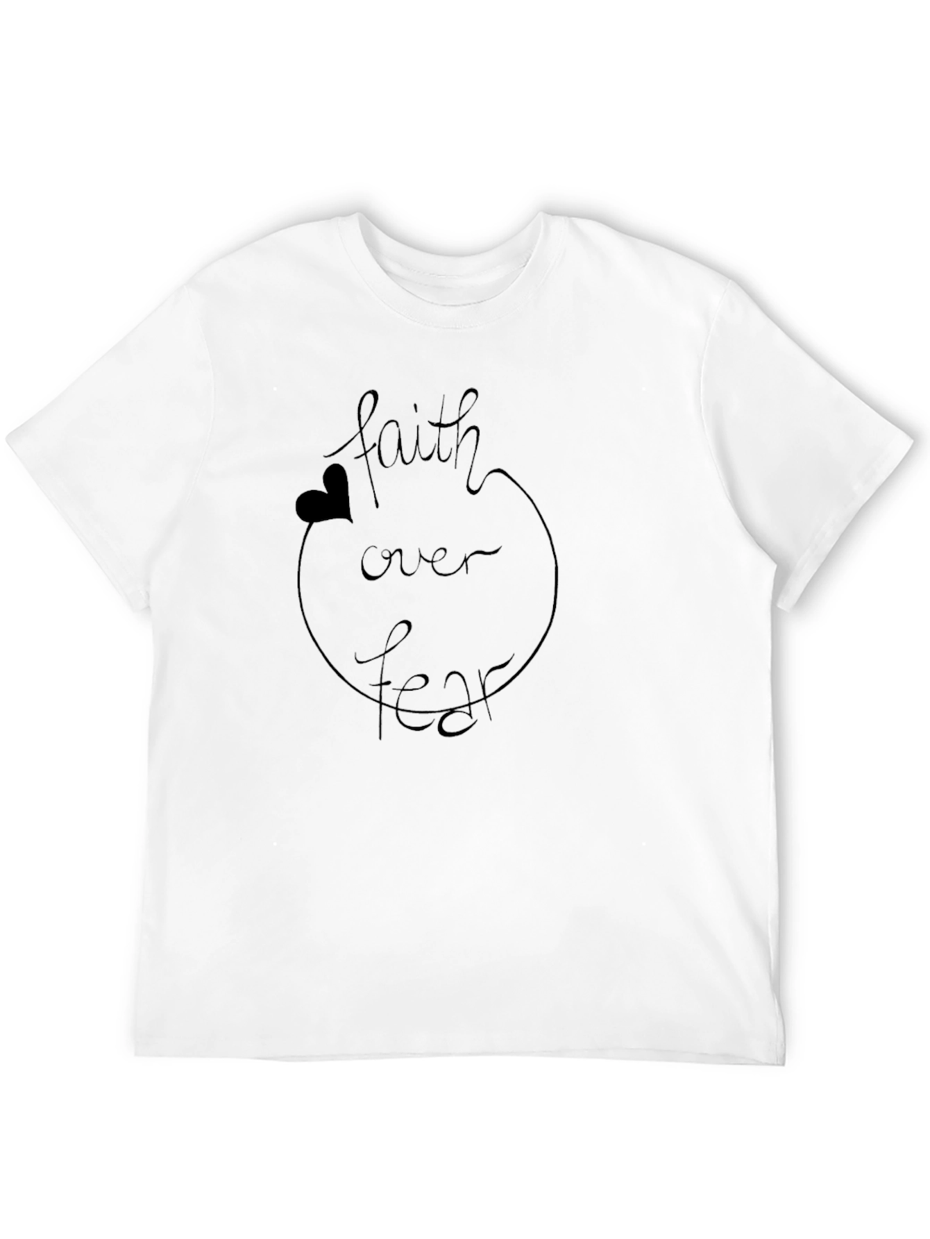 Faith Over Fear T-Shirt - Christian Inspiration Tee