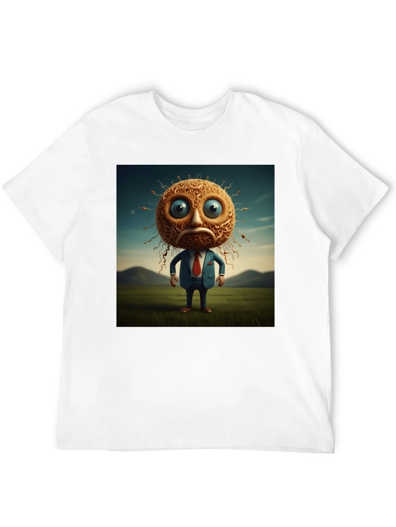 Unique Cartoon Character Graphic T-Shirt