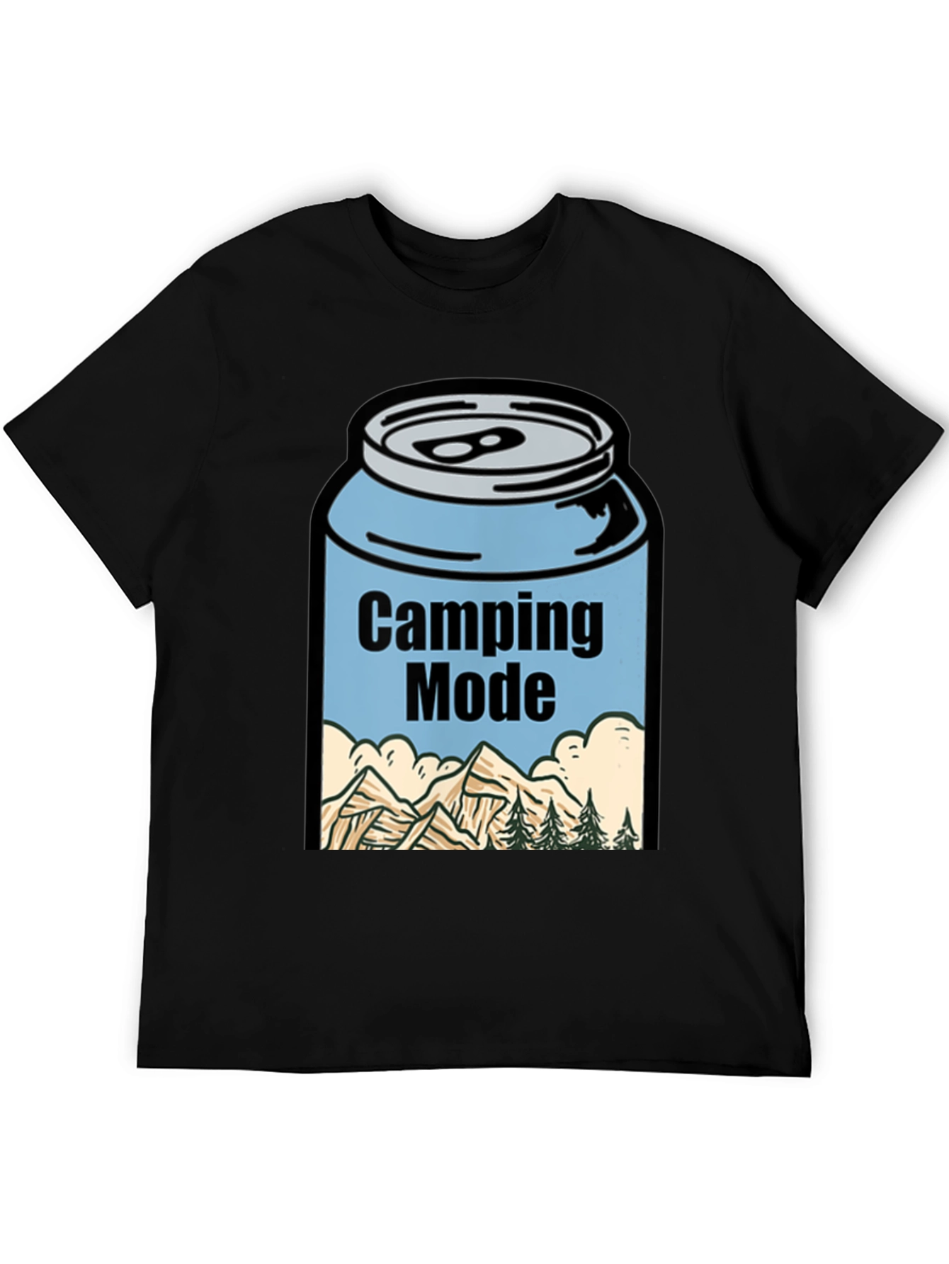 Camping Mode Graphic Tee - Adventure Ready