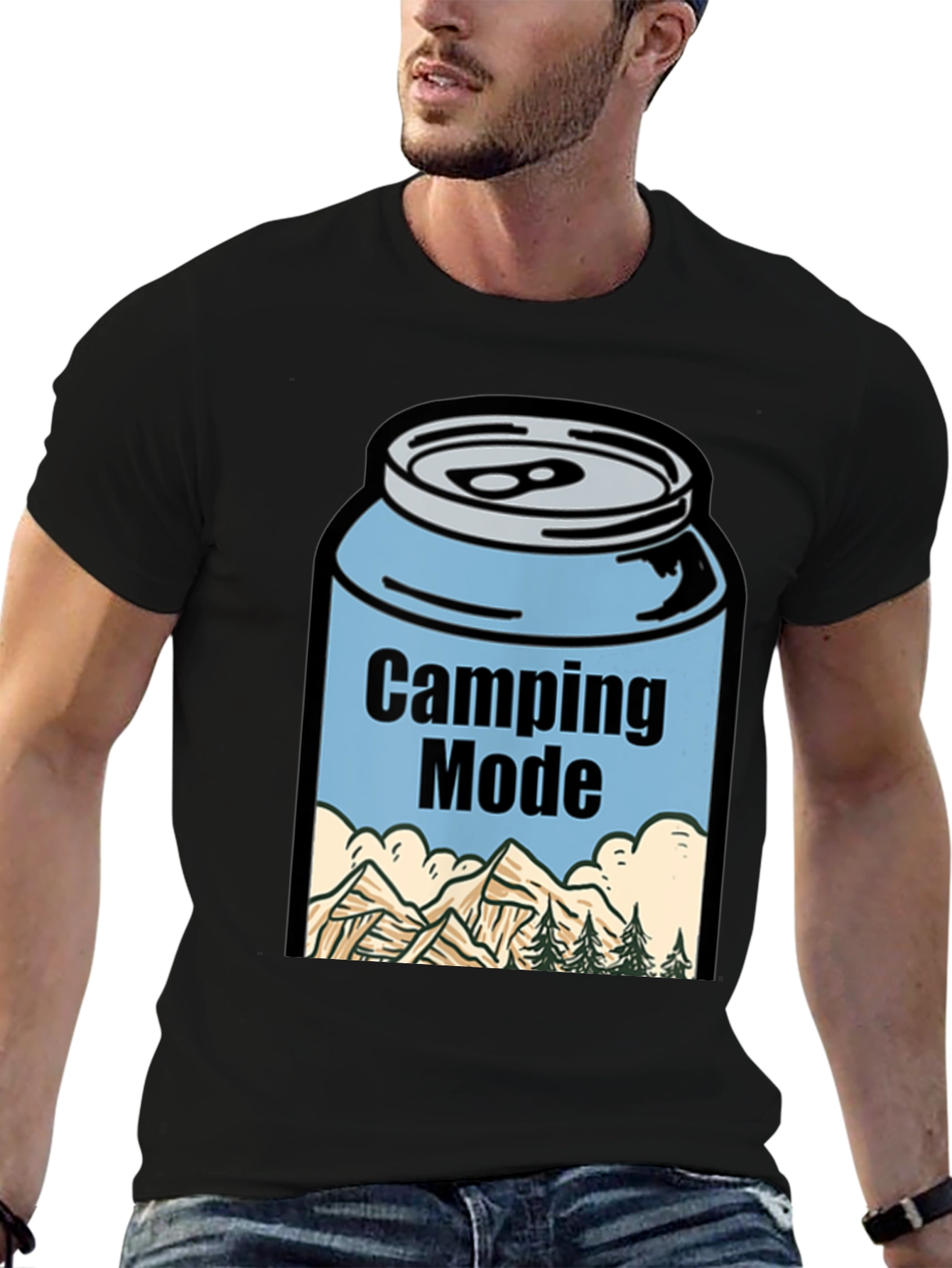 Camping Mode Graphic Tee - Adventure Ready