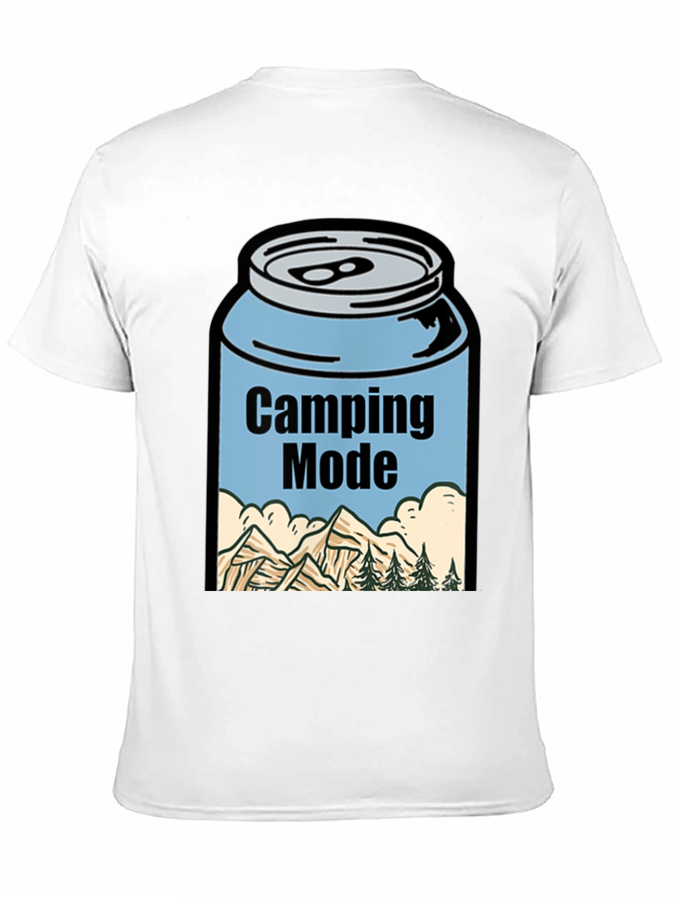 Camping Mode Graphic Tee - Adventure Ready