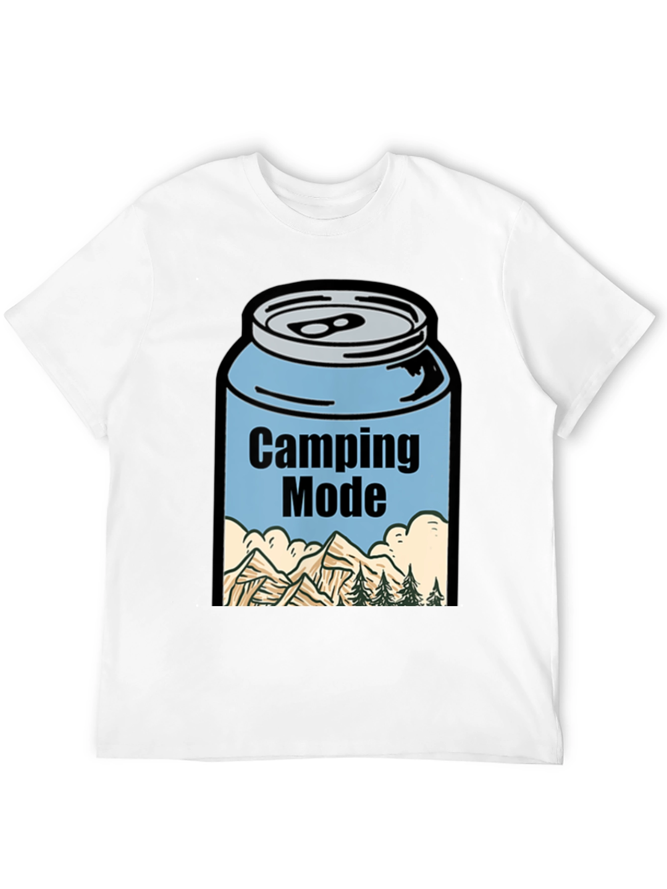 Camping Mode Graphic Tee - Adventure Ready