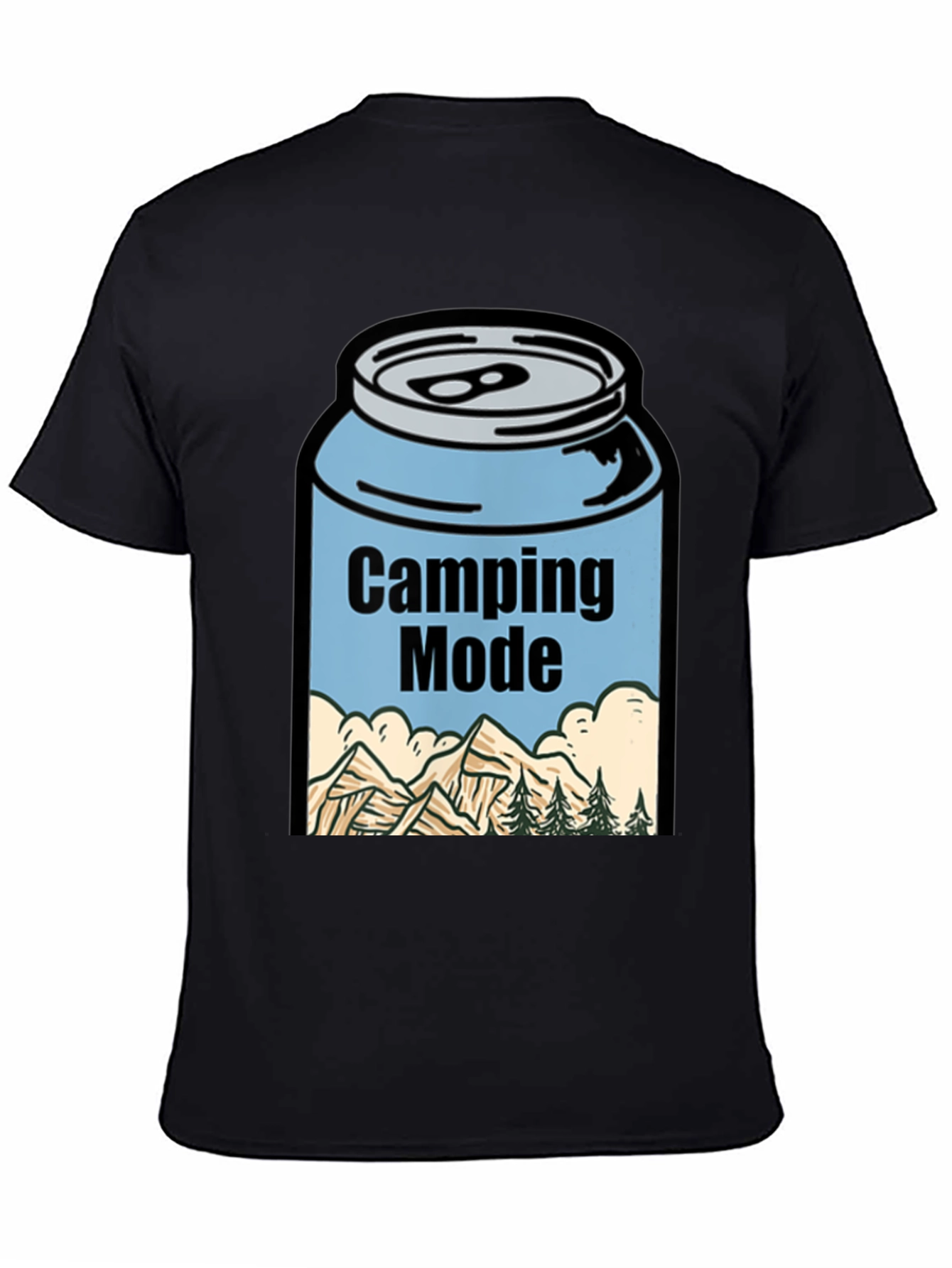 Camping Mode Graphic Tee - Adventure Ready