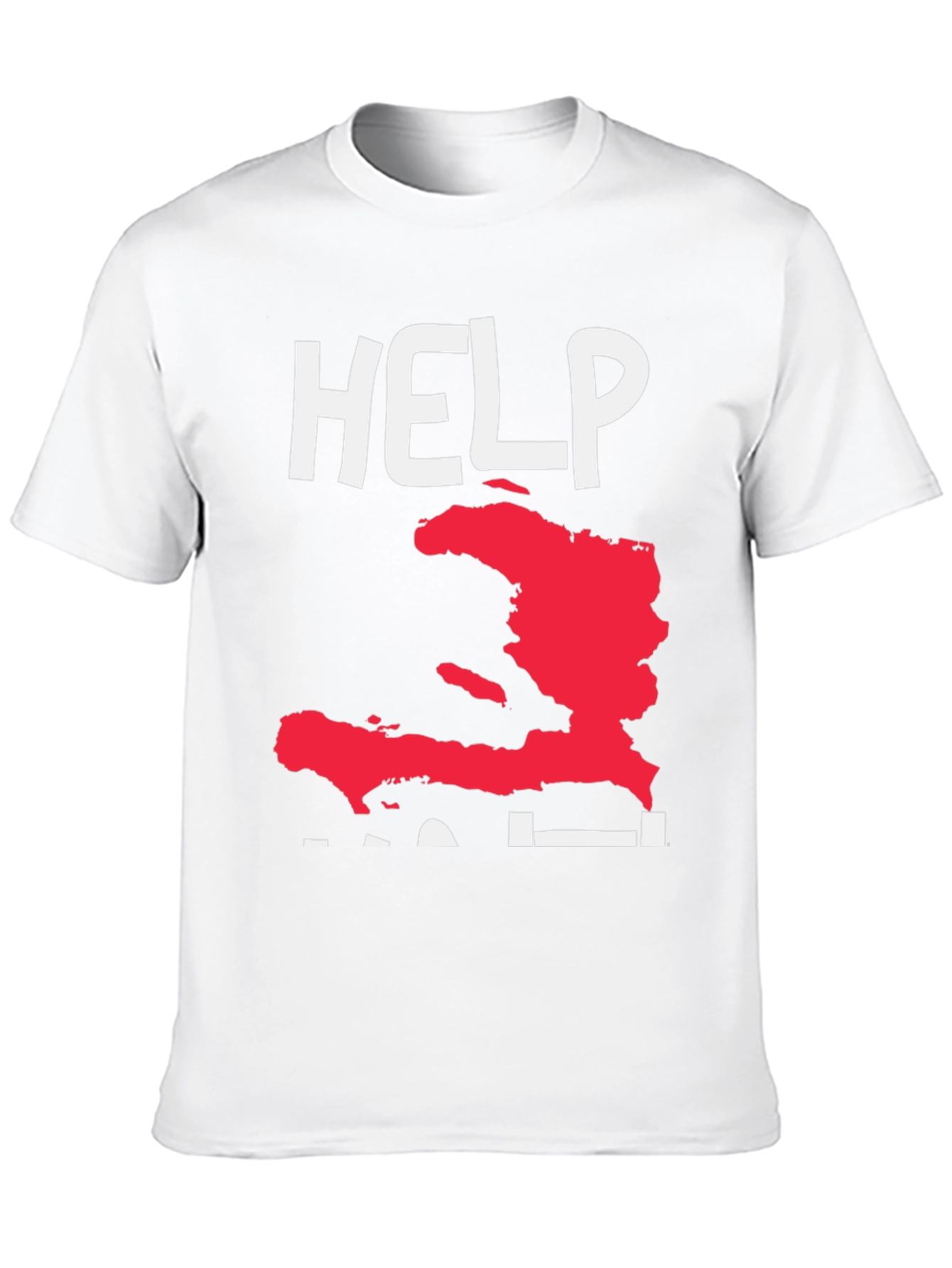 Help Haiti T-Shirt Black Tee with Graphic