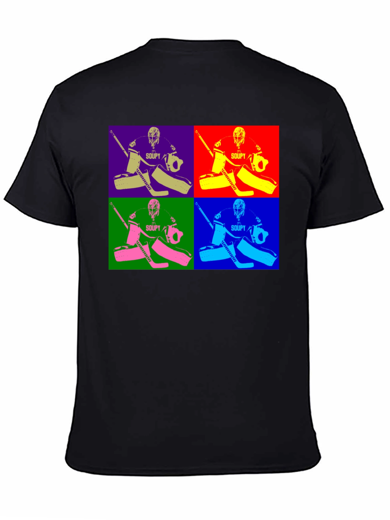 Colorful Hockey Goalie T-Shirt