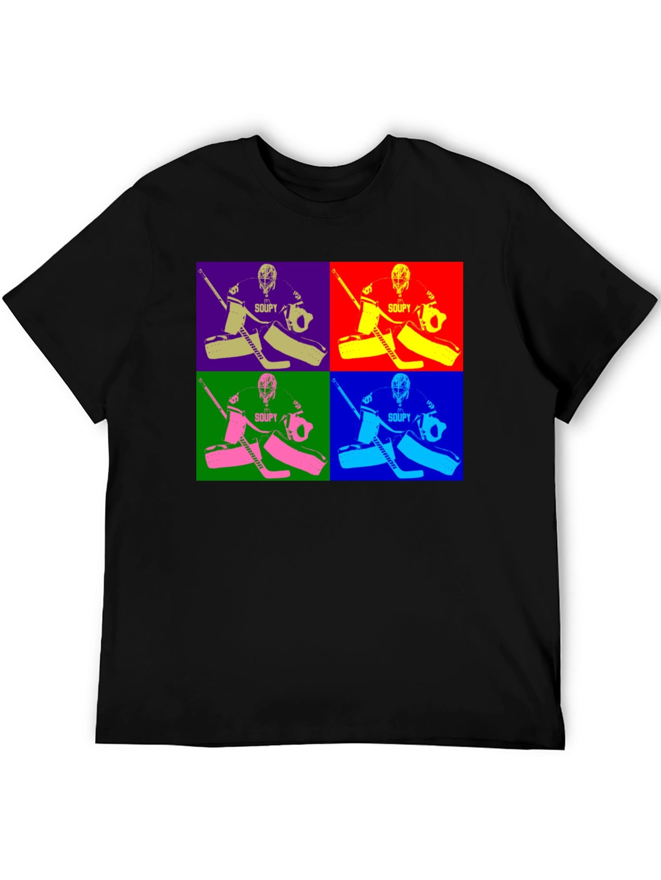 Colorful Hockey Goalie T-Shirt