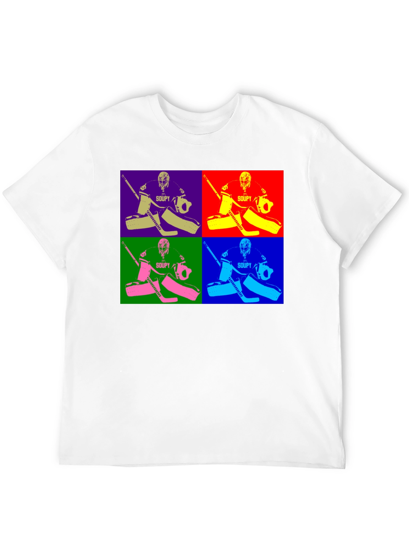 Colorful Hockey Goalie T-Shirt
