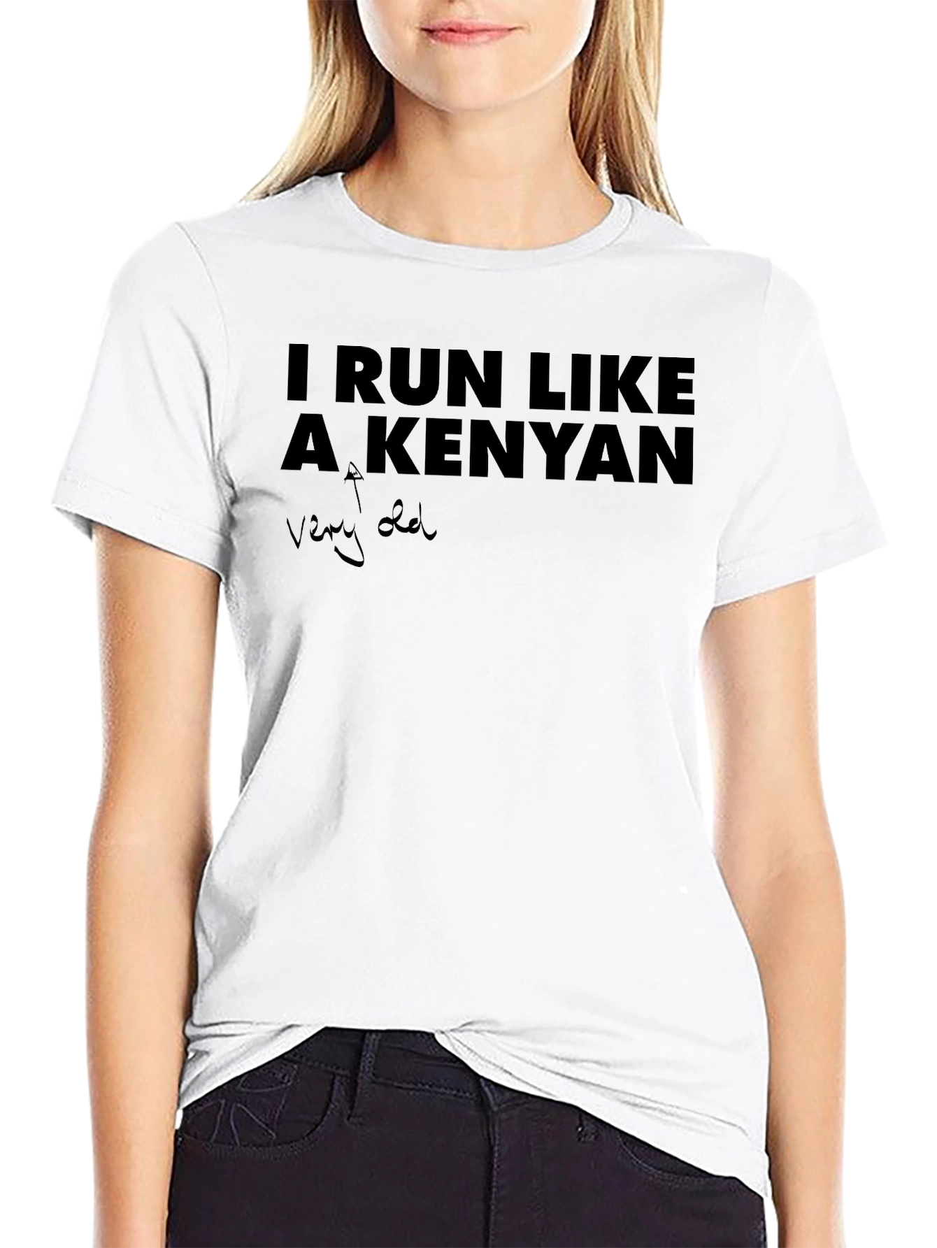 I Run Like a Kenyan Graphic Tee