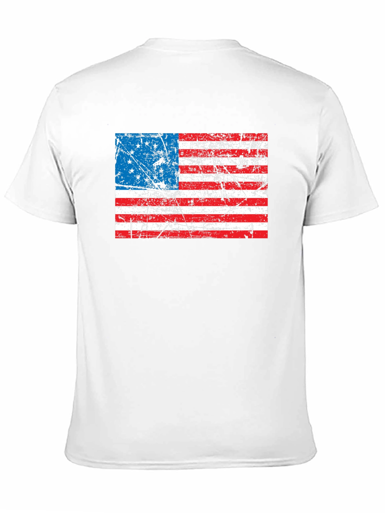 Betsy Ross Flag Graphic Tee - Black