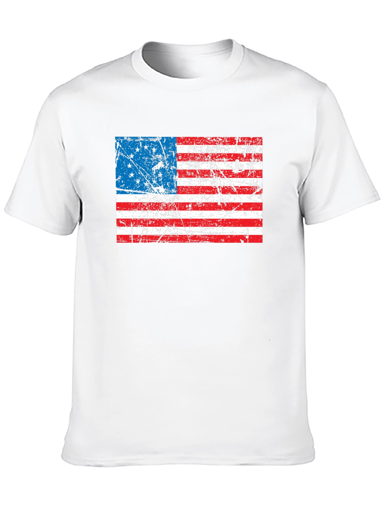 Betsy Ross Flag Graphic Tee - Black