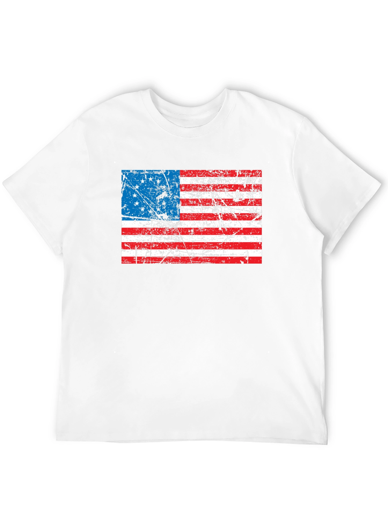 Betsy Ross Flag Graphic Tee - Black