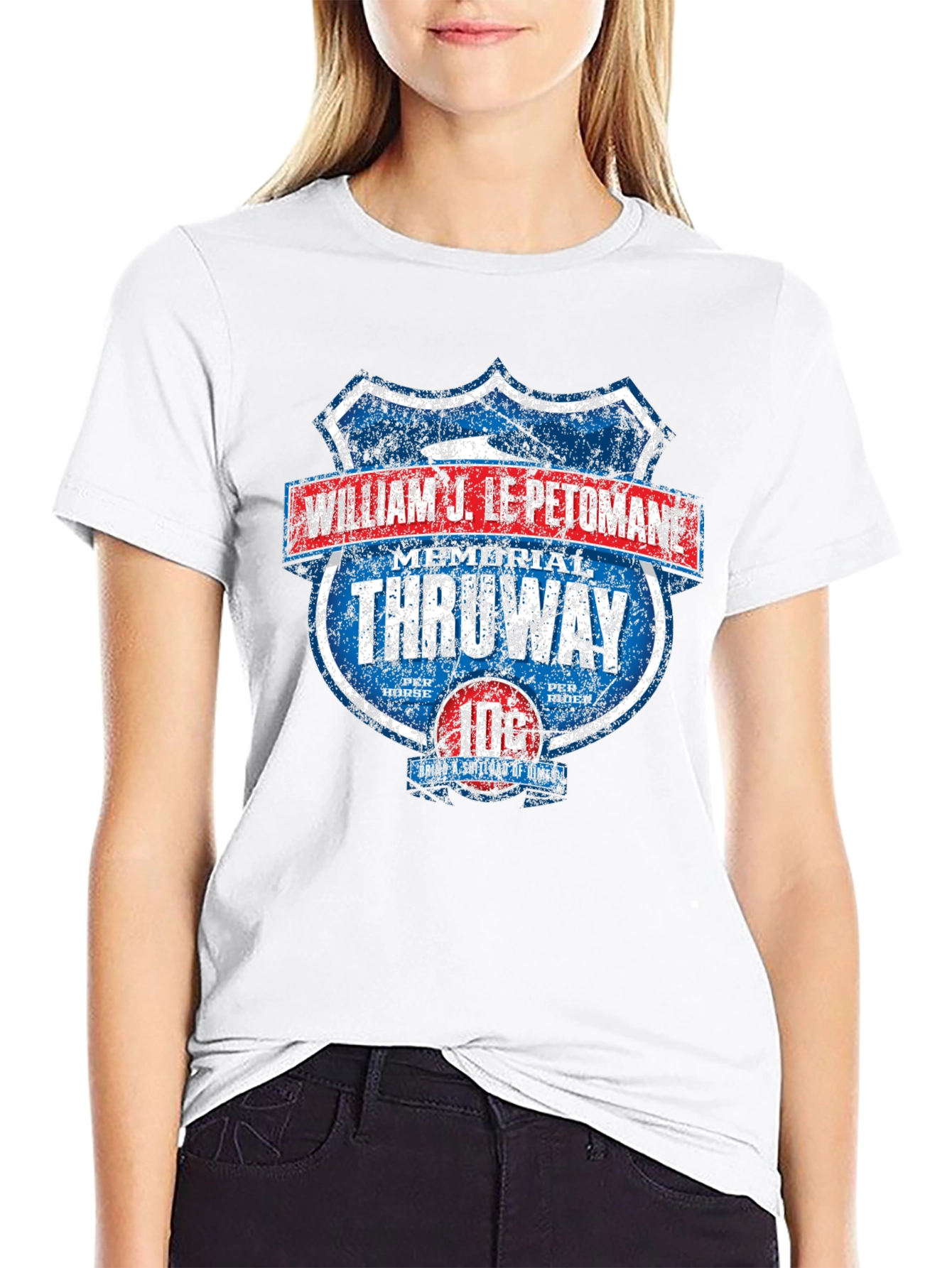 William J. Le Petomane Throway Memorial Graphic T-Shirt