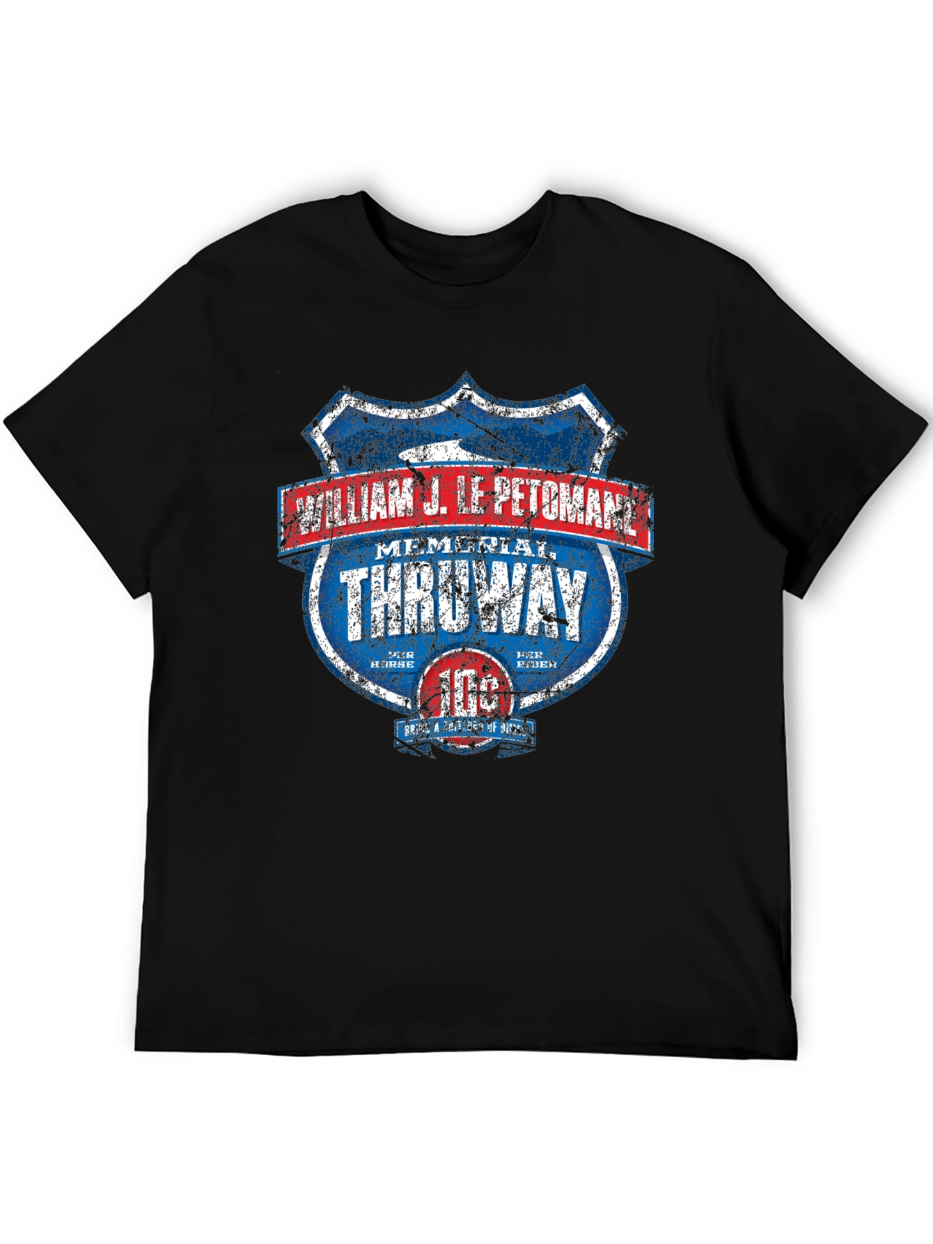 William J. Le Petomane Throway Memorial Graphic T-Shirt