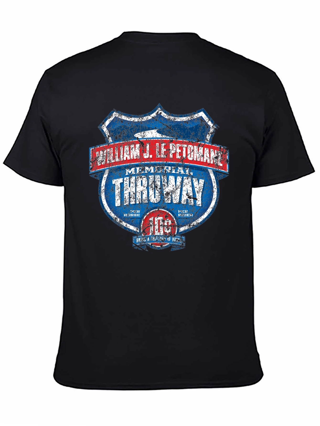 William J. Le Petomane Throway Memorial Graphic T-Shirt