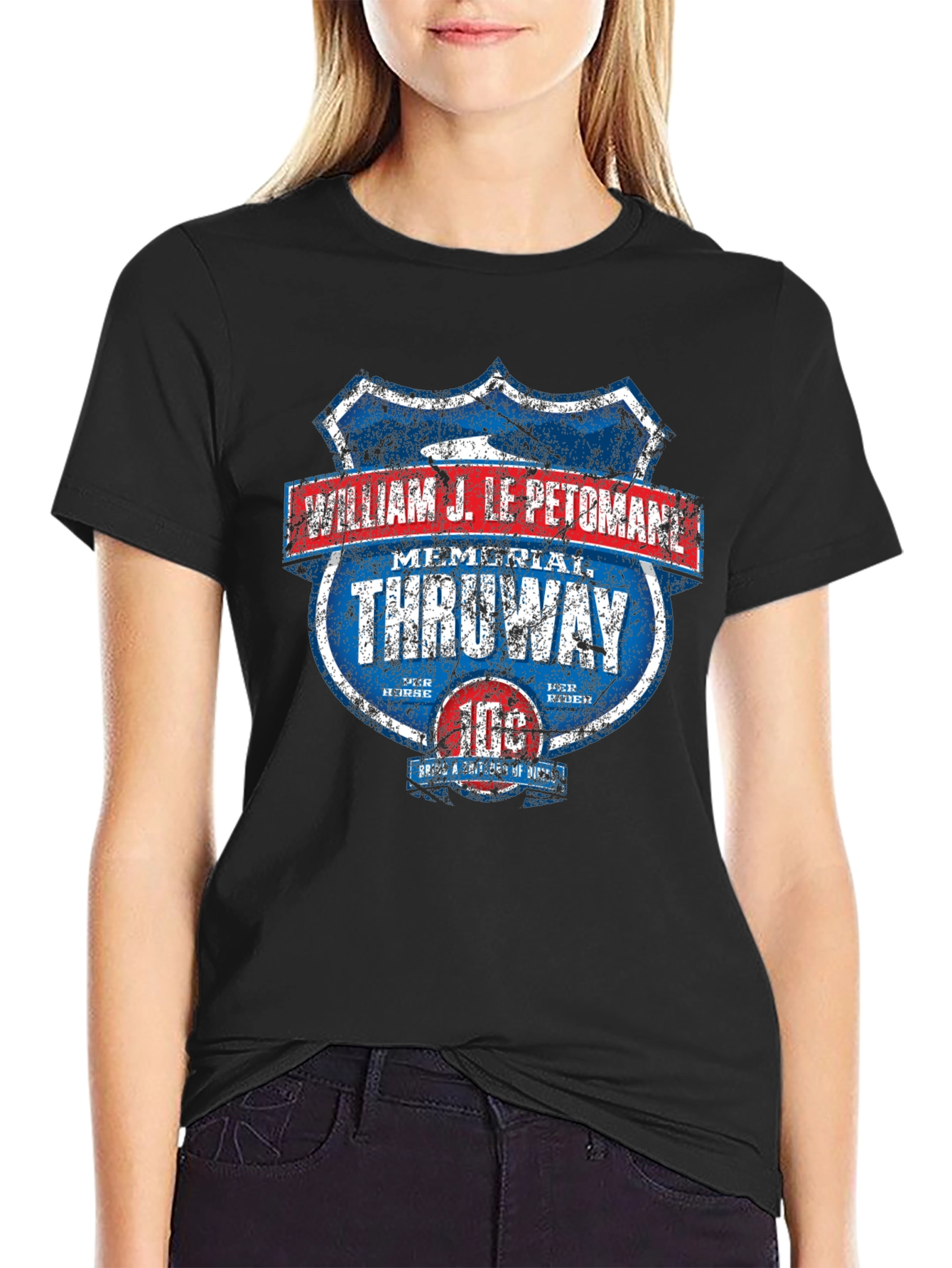 William J. Le Petomane Throway Memorial Graphic T-Shirt