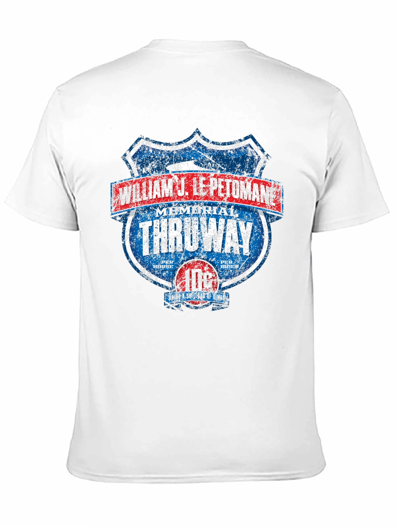 William J. Le Petomane Throway Memorial Graphic T-Shirt