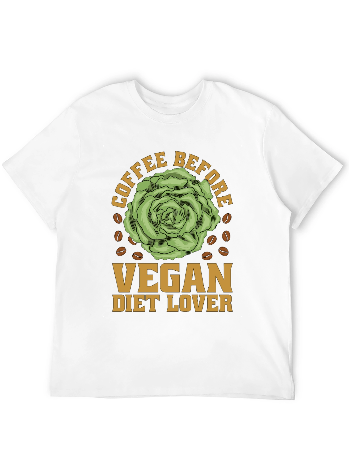 Vegan Diet Lover Coffee Before T-Shirt