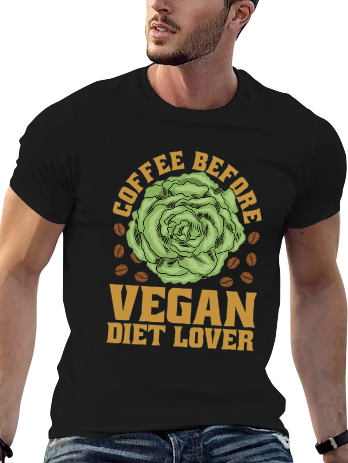 Vegan Diet Lover Coffee Before T-Shirt