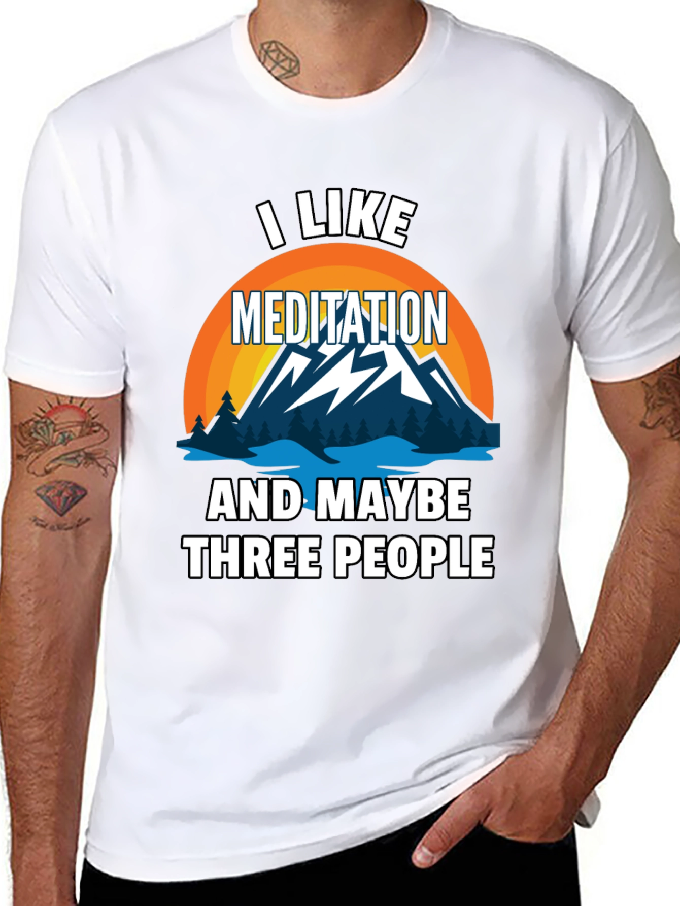 Meditation T-Shirt: I Like Meditation