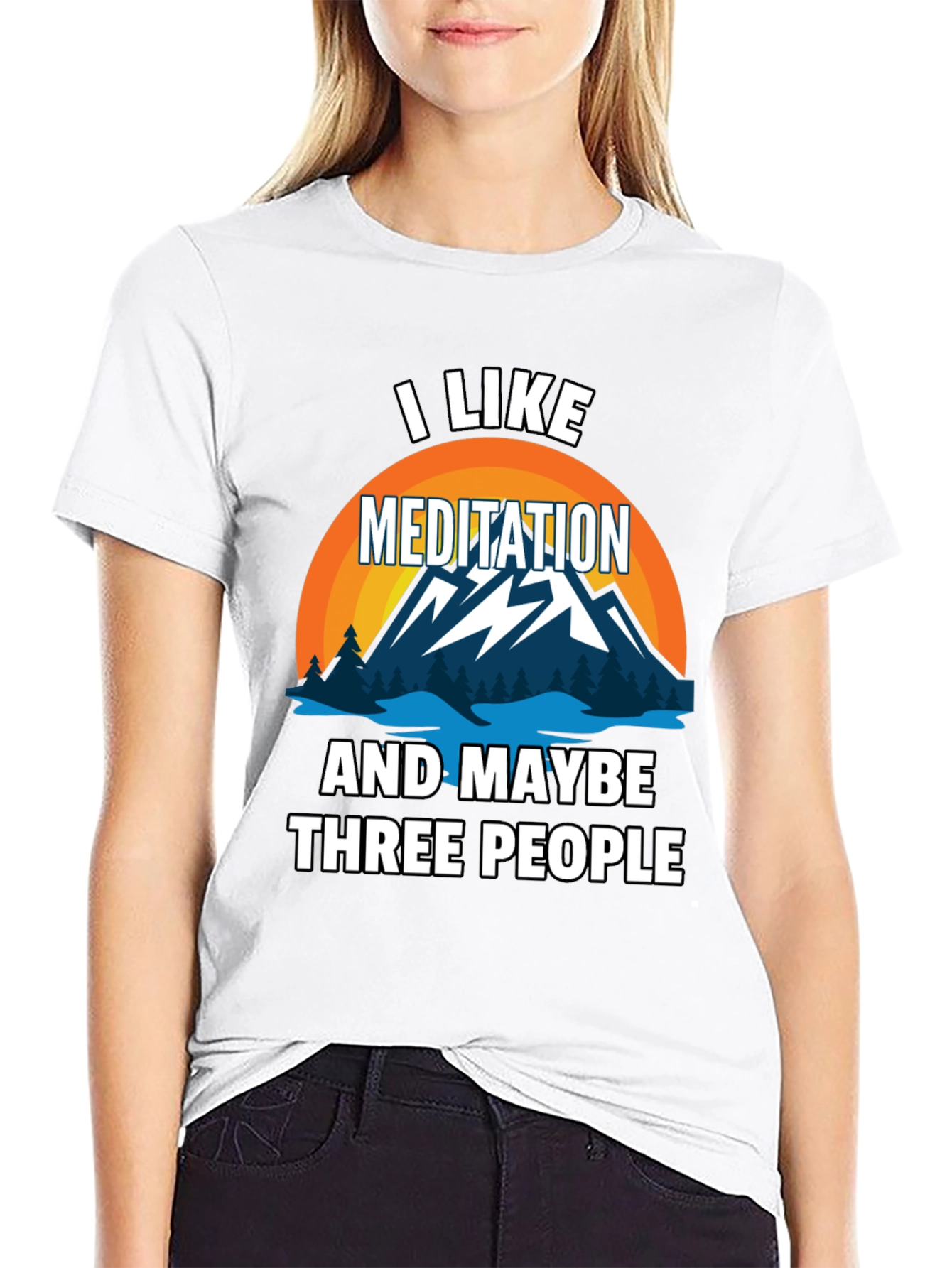 Meditation T-Shirt: I Like Meditation