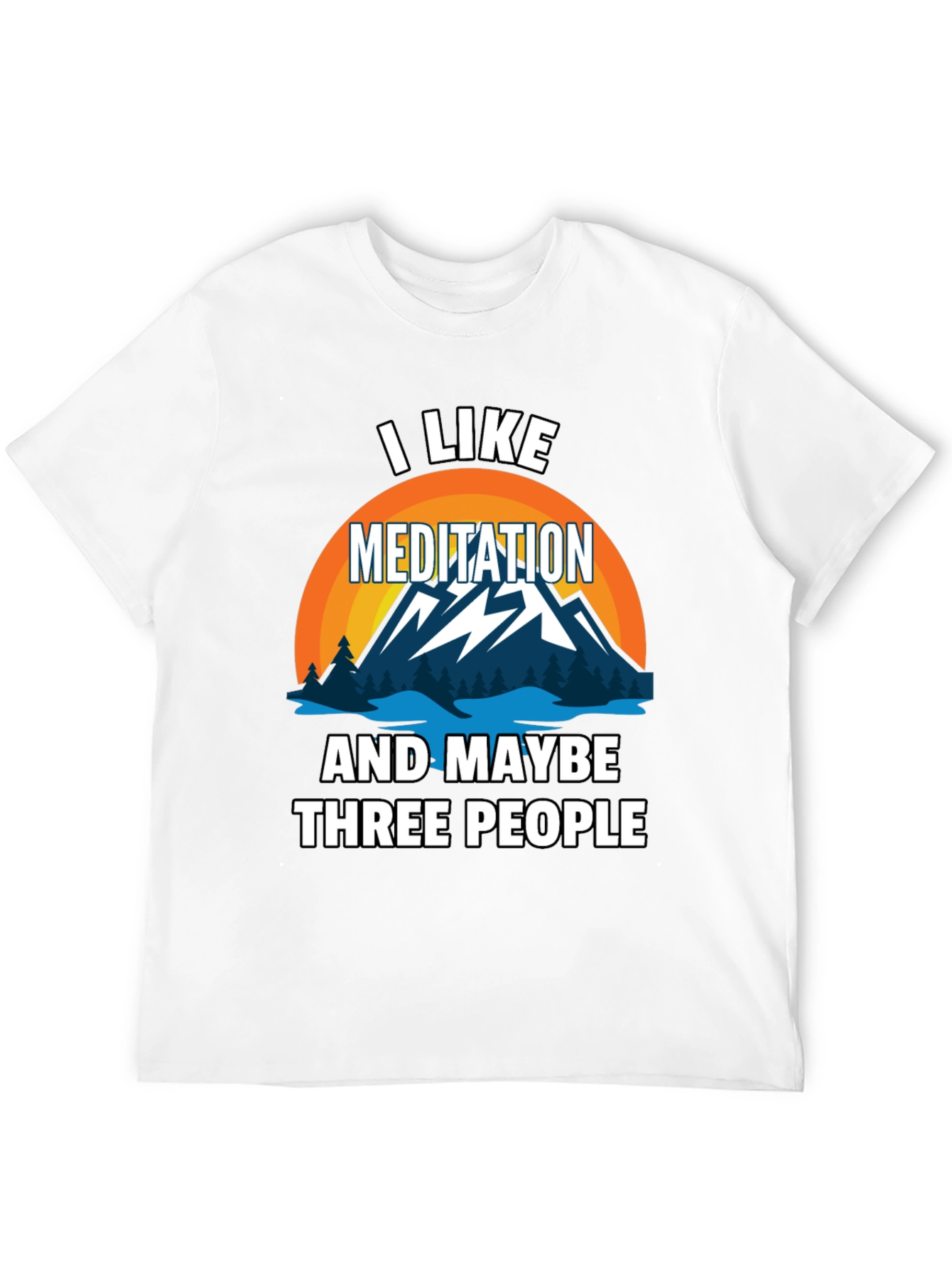 Meditation T-Shirt: I Like Meditation