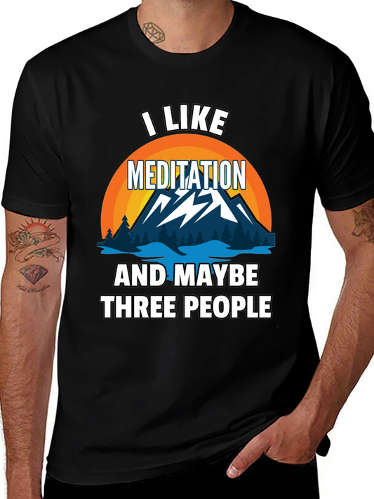 Meditation T-Shirt: I Like Meditation