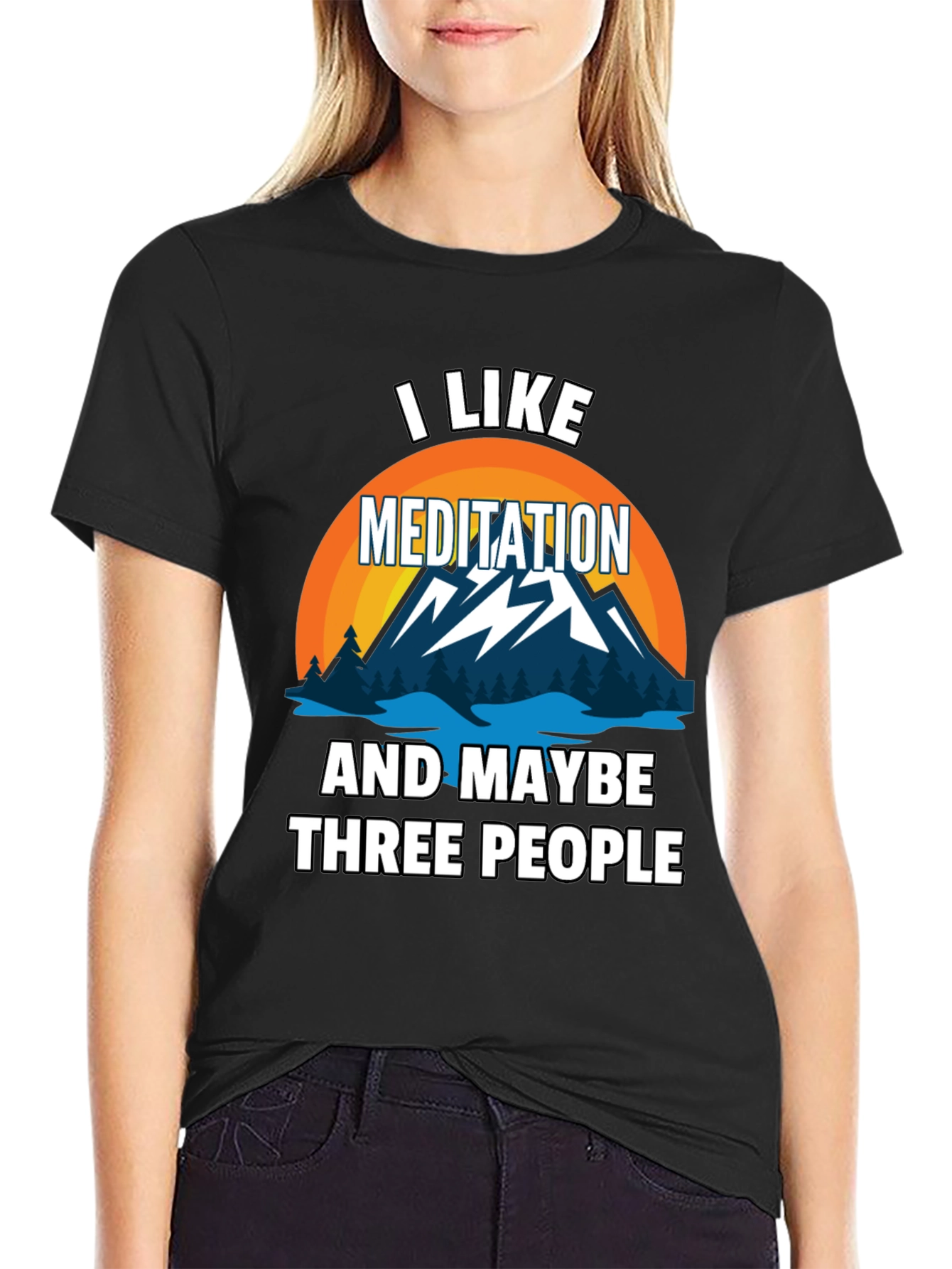 Meditation T-Shirt: I Like Meditation